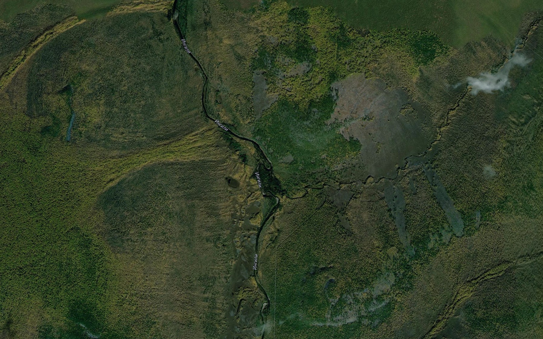 Satellite map of the Utanak