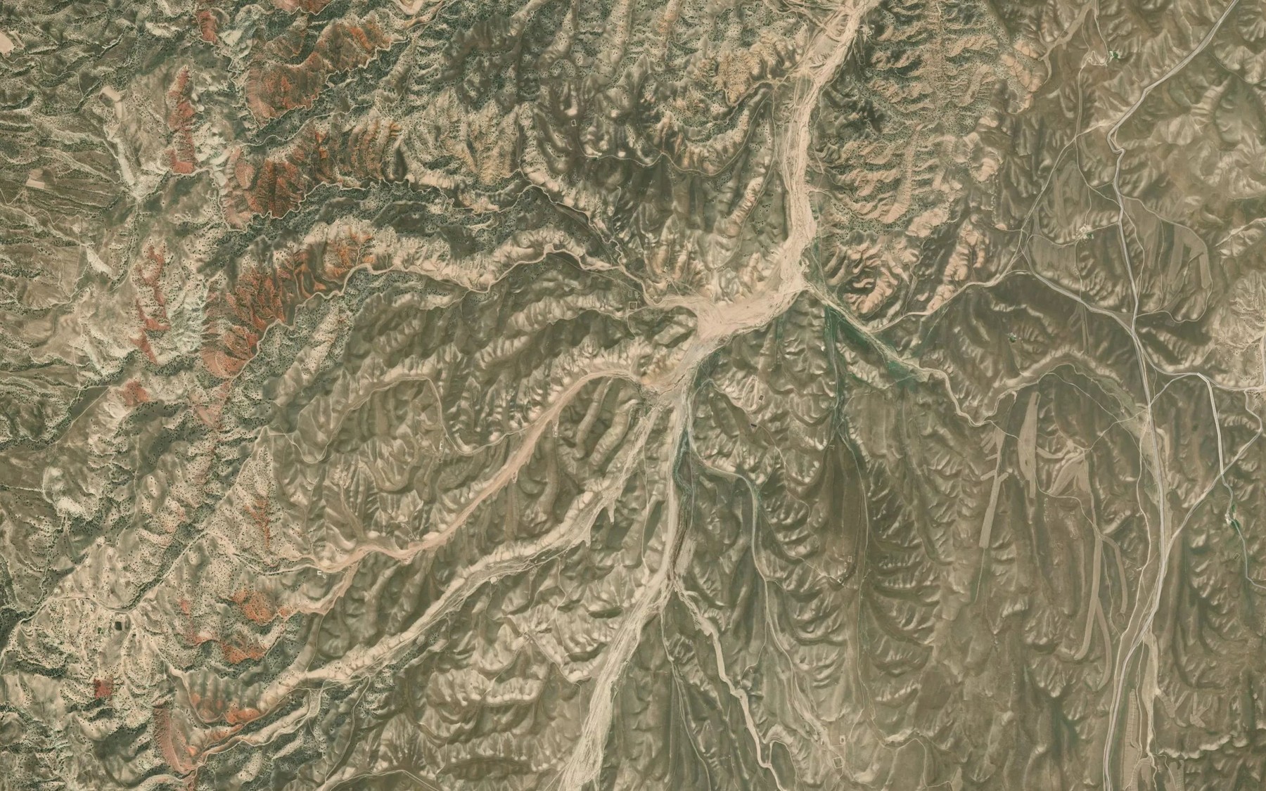 Satellite map of the Rodnik Dzhala