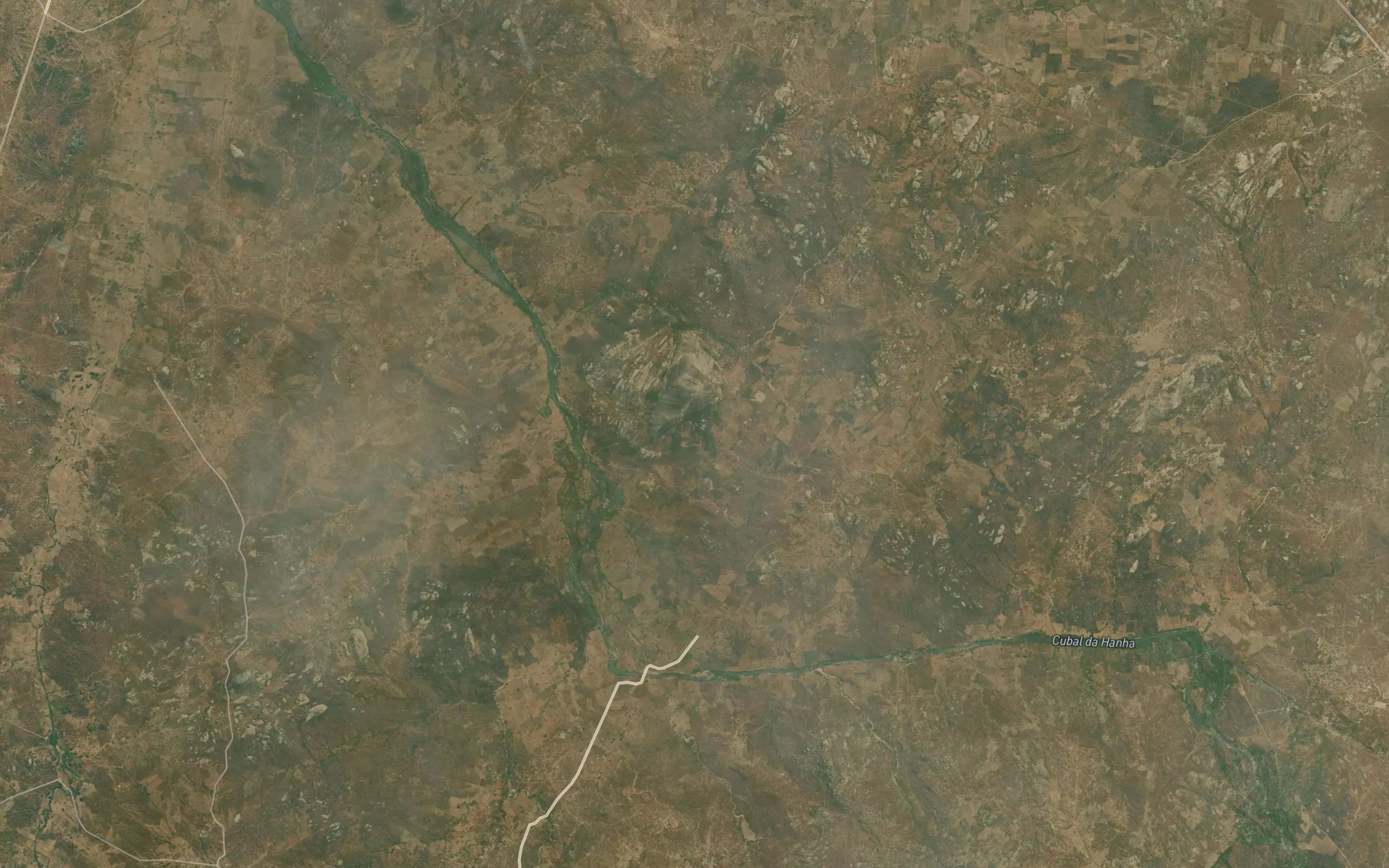 Satellite map of the Caita