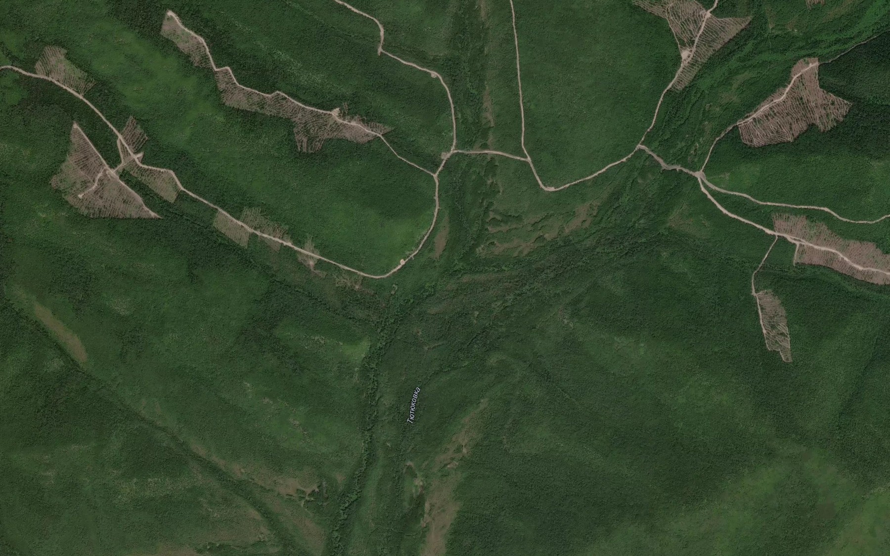 Satellite map of the Pravaya Muksenka