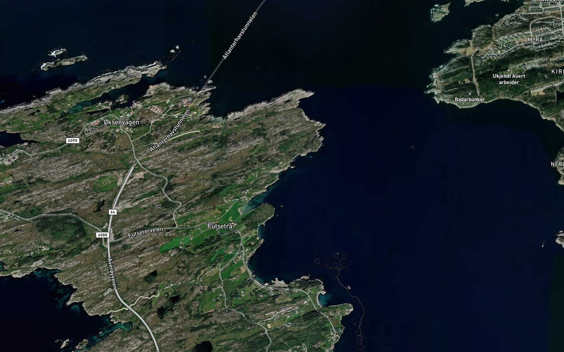 Satellite map of the Batbukta