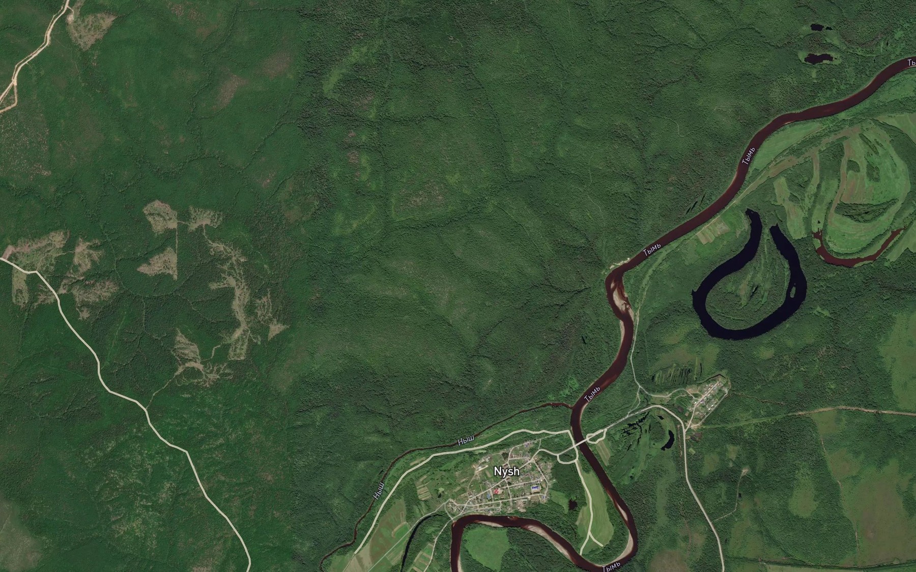Satellite map of the Vezli