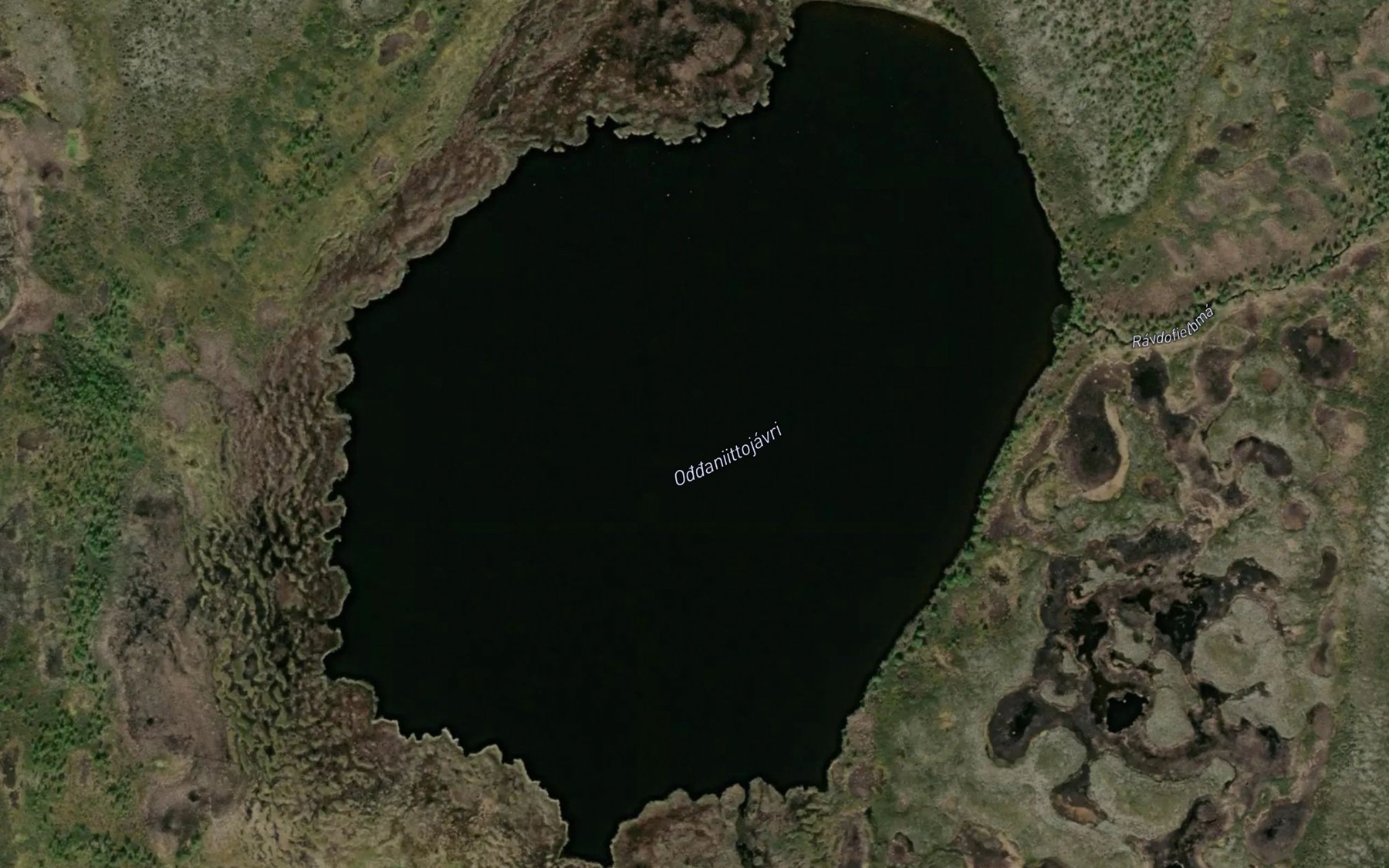 Satellite map of the Agganiitujavri