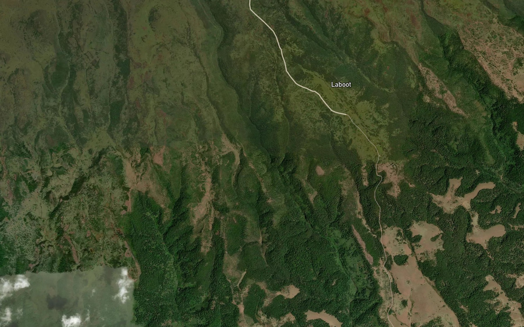 Satellite map of the Kipchororo