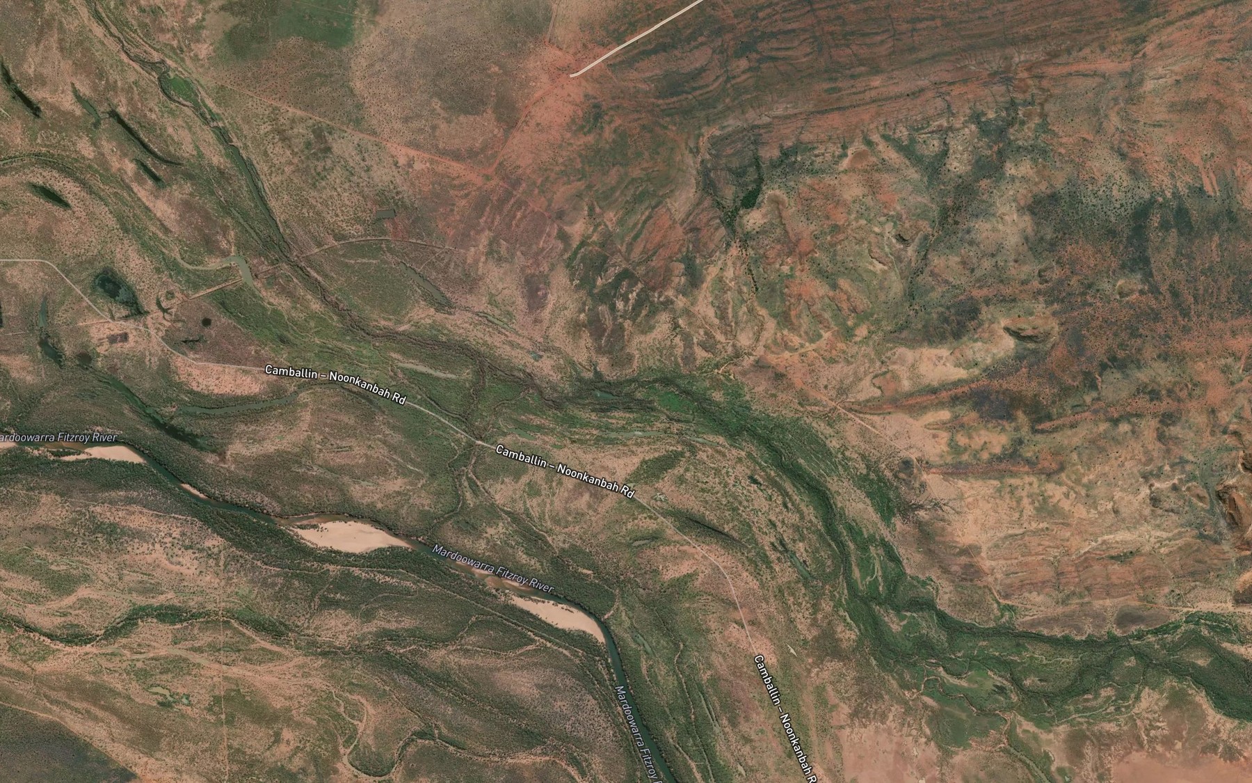 Satellite map of the Lake Josceline