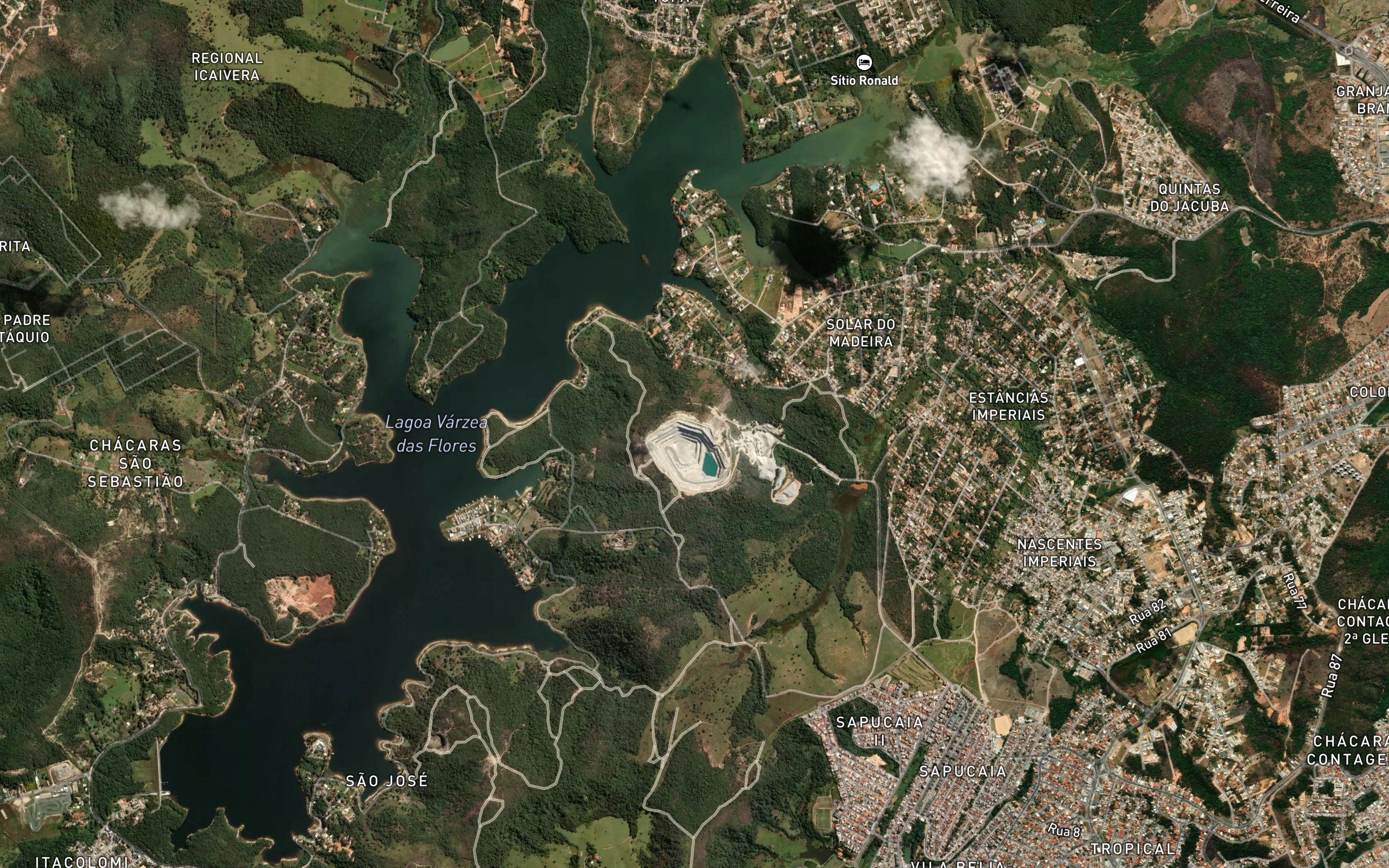 Represa de Varzea das Flores