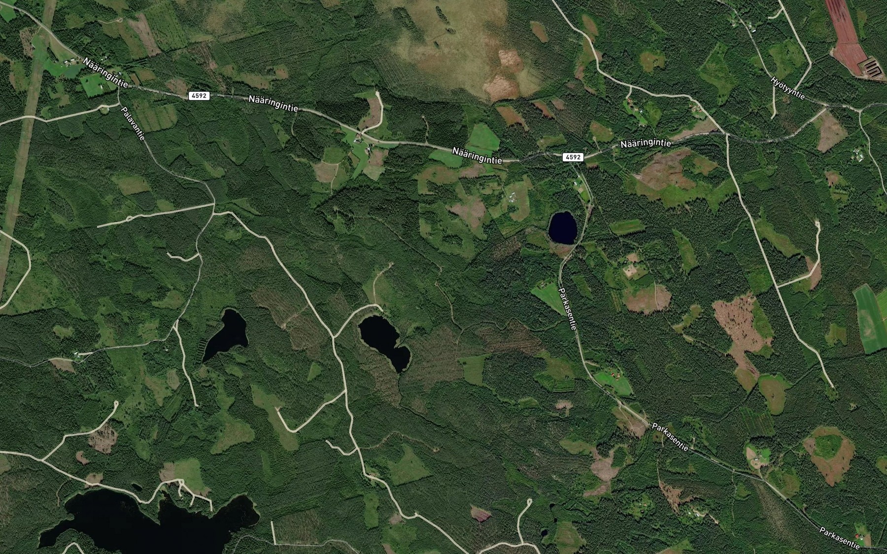Satellite map of the Tiuhtlamminpuro