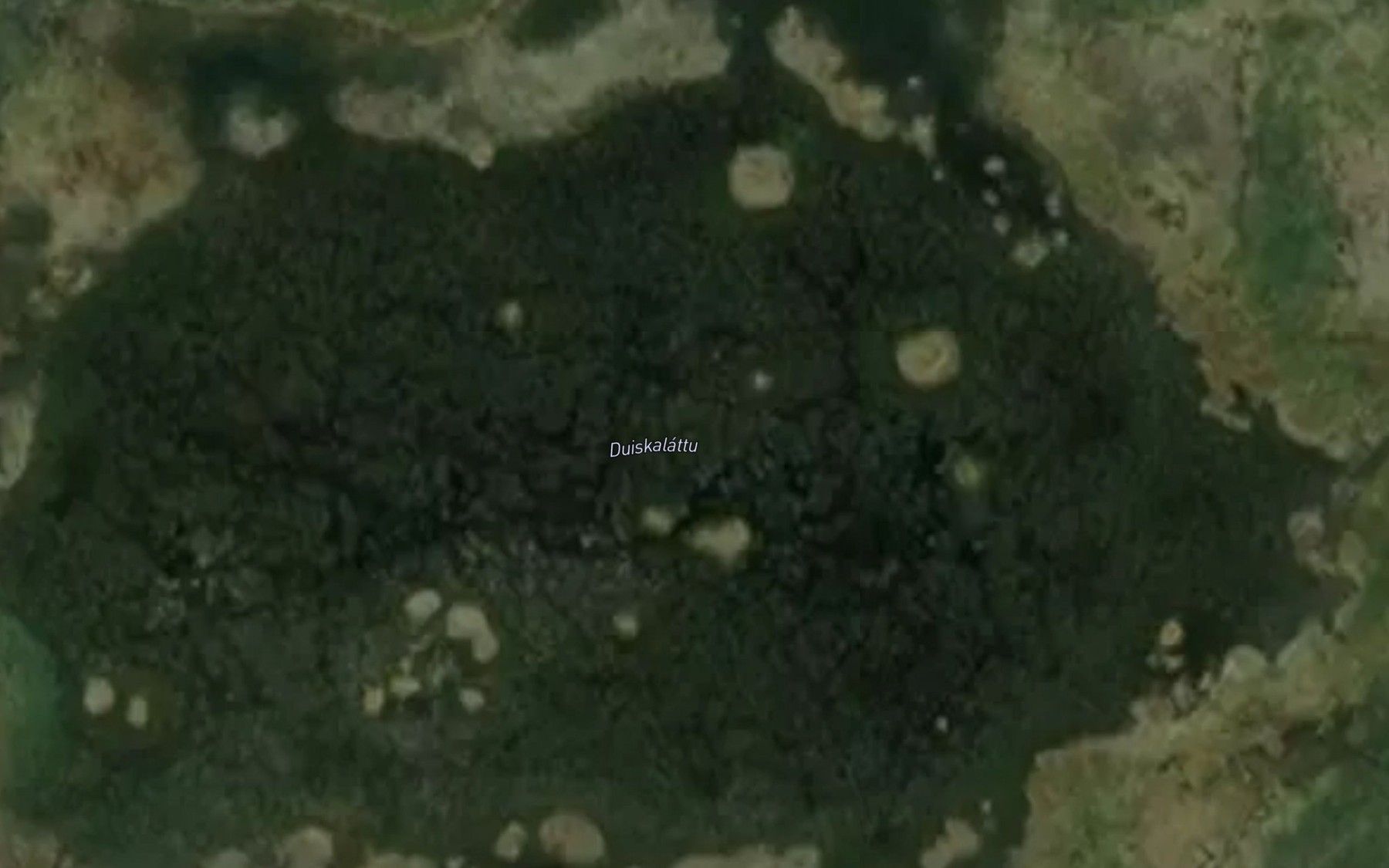 Satellite map of the Duiskalattu