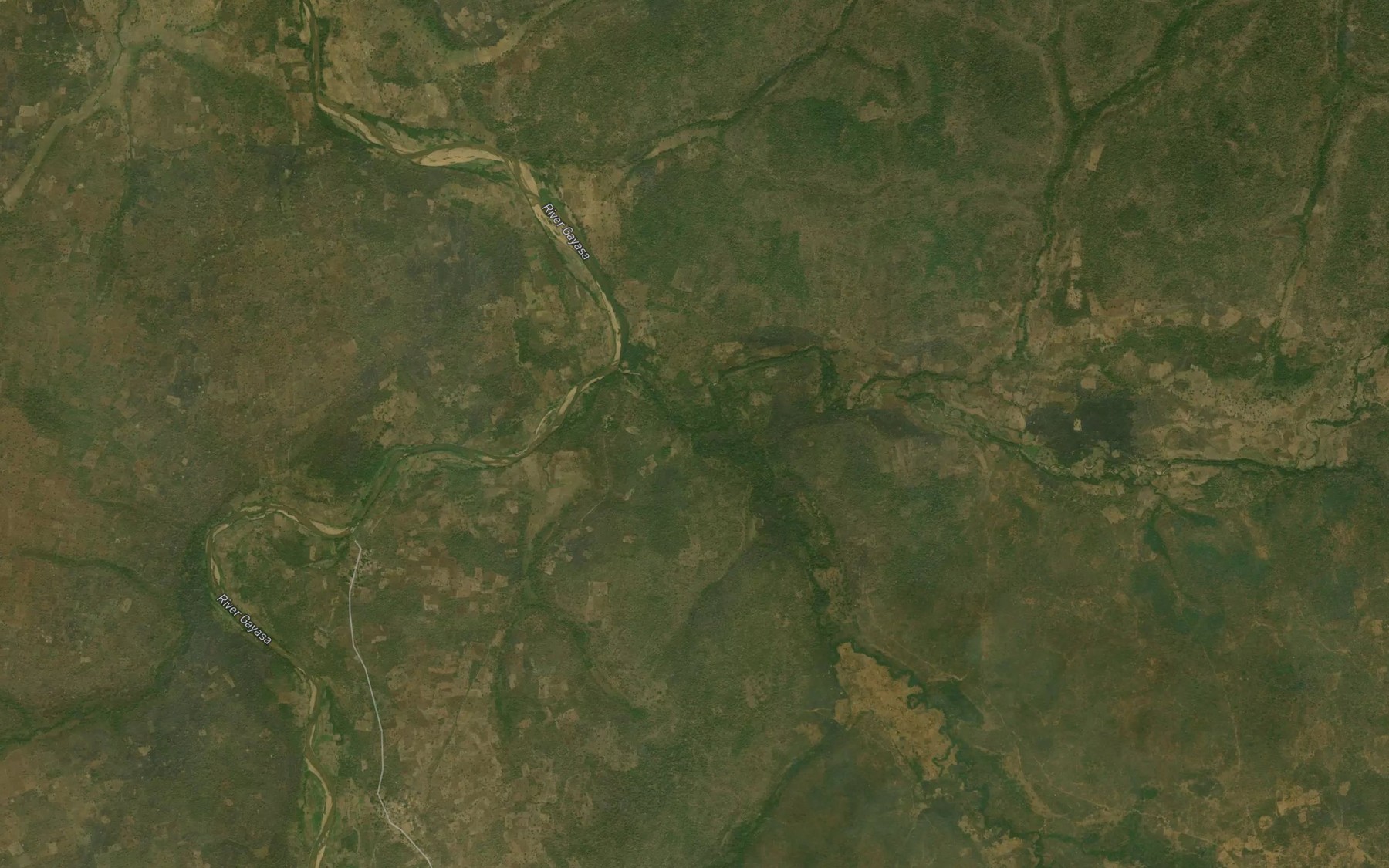 Satellite map of the River Tati