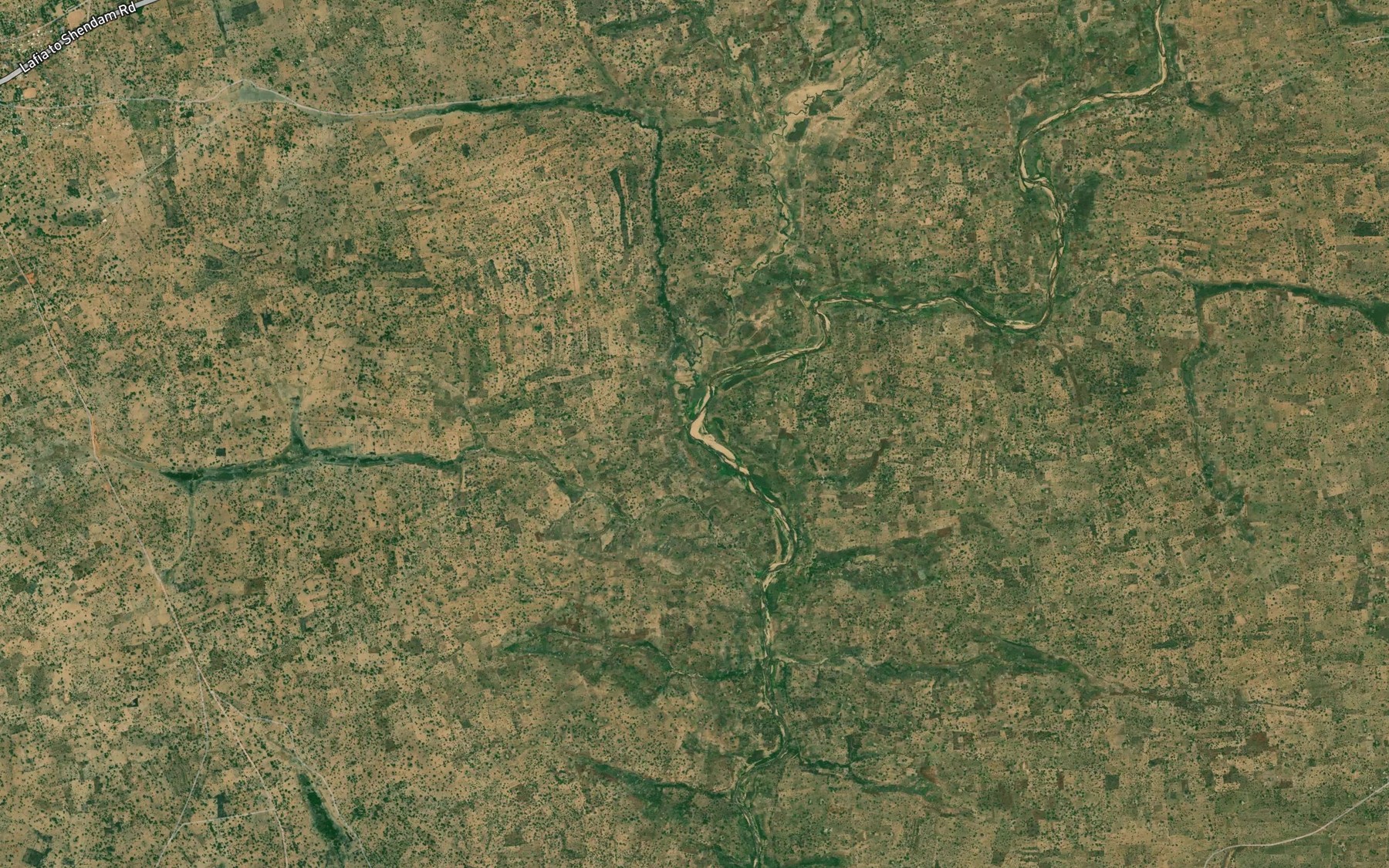 Satellite map of the River Madakin Kande