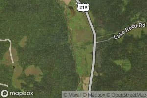 Satellite map of the Warwick Run