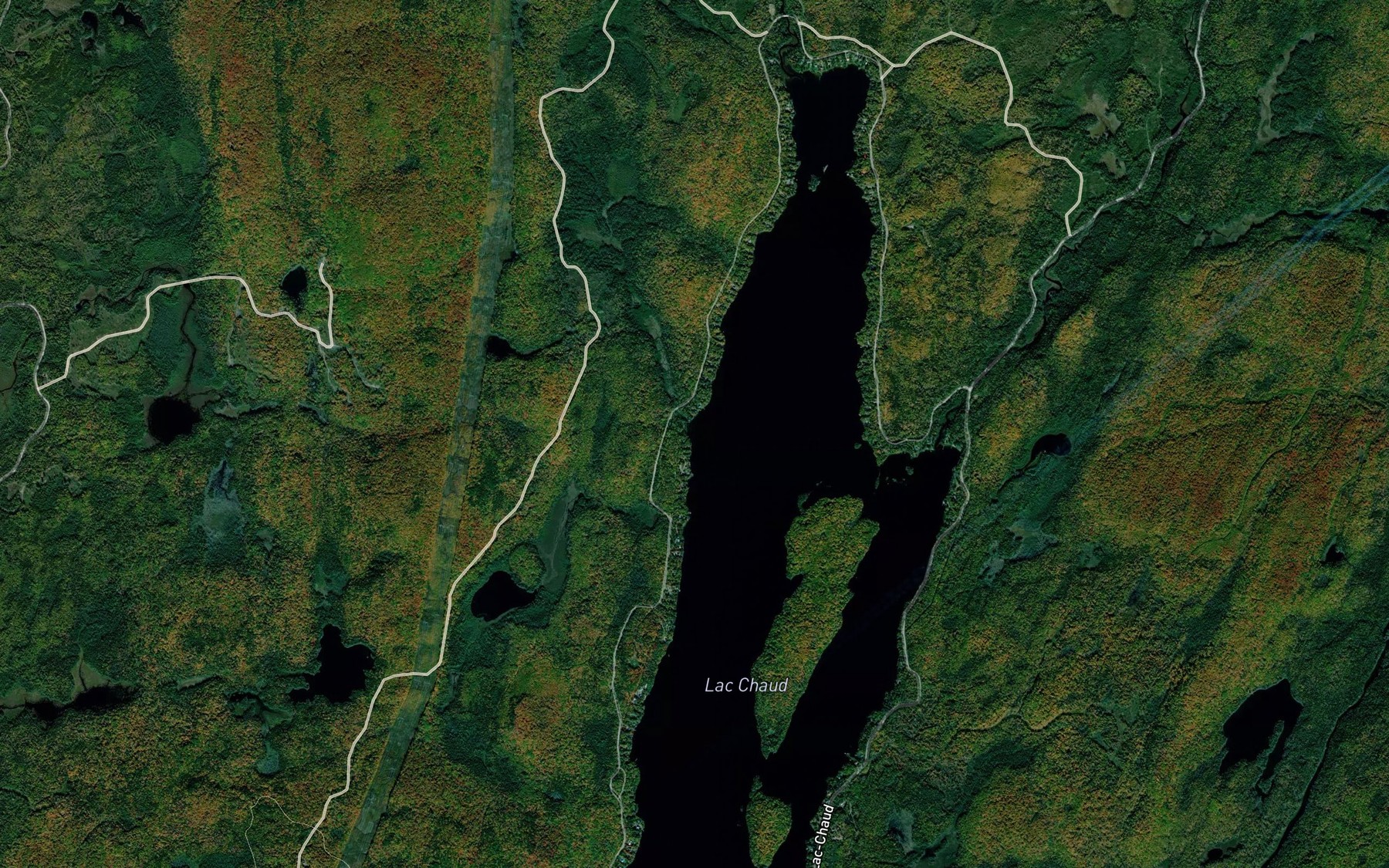 Satellite map of the Baie du Pere-Pitt