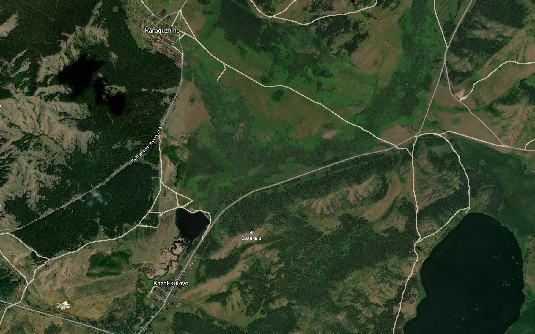 Satellite map of the Mazara