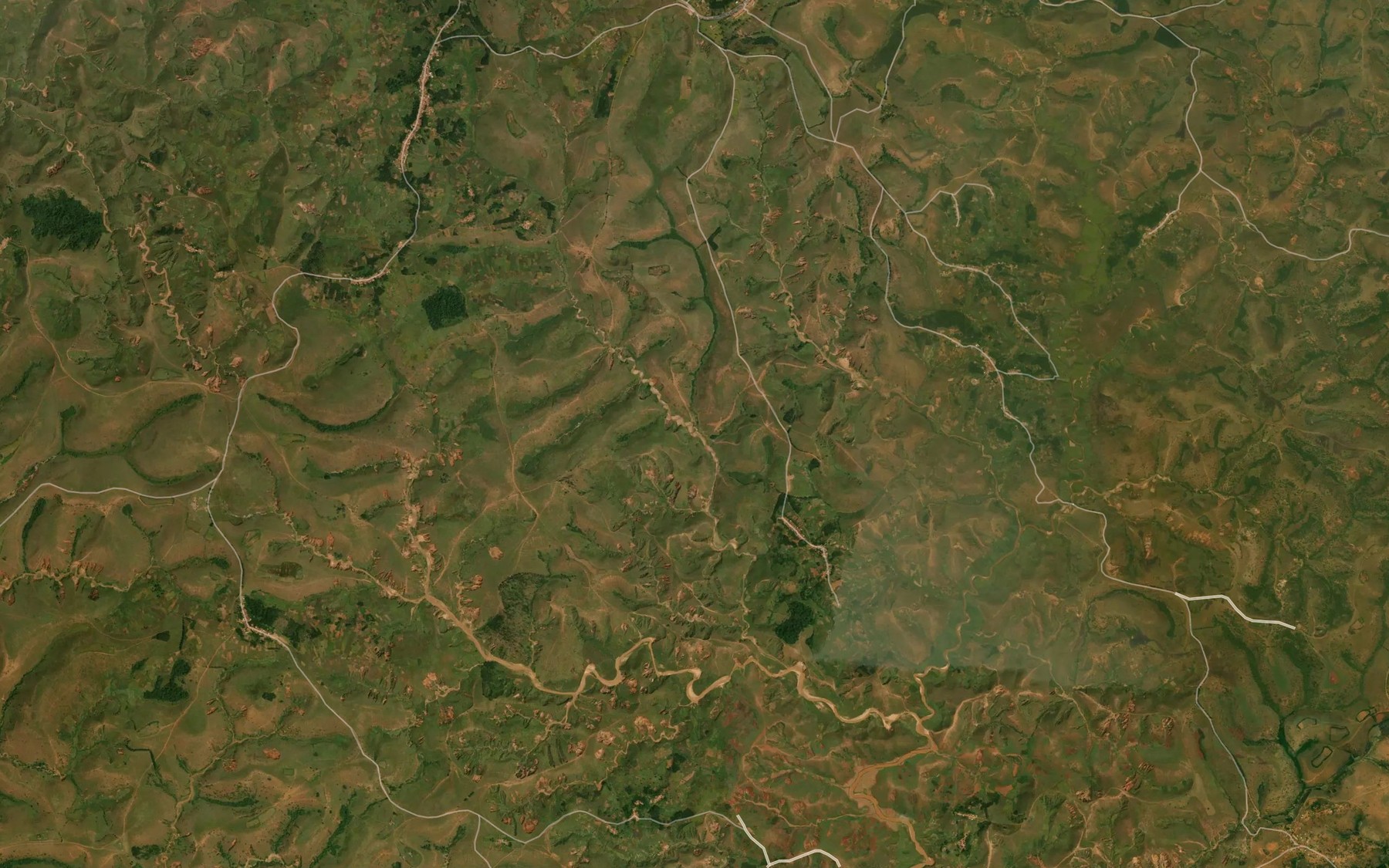 Satellite map of the Shiya