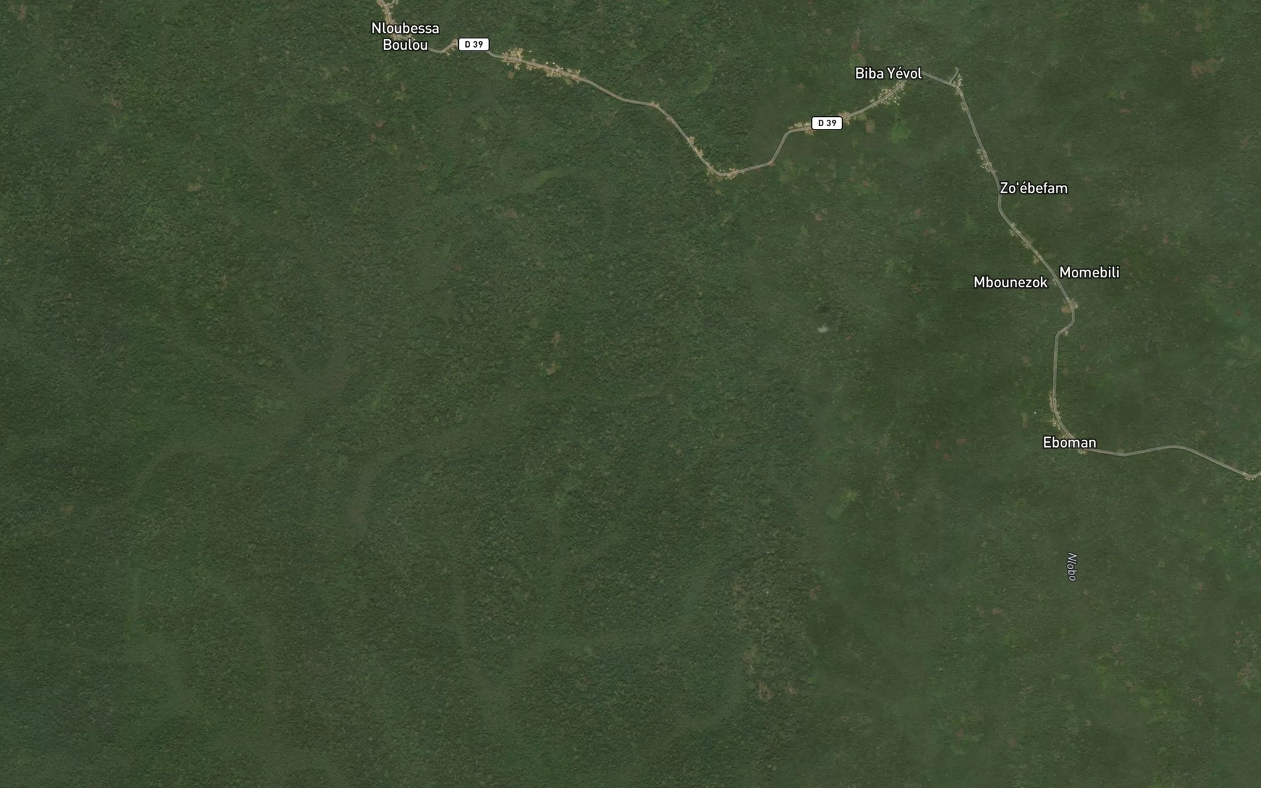 Satellite map of the Mbat-Abeng