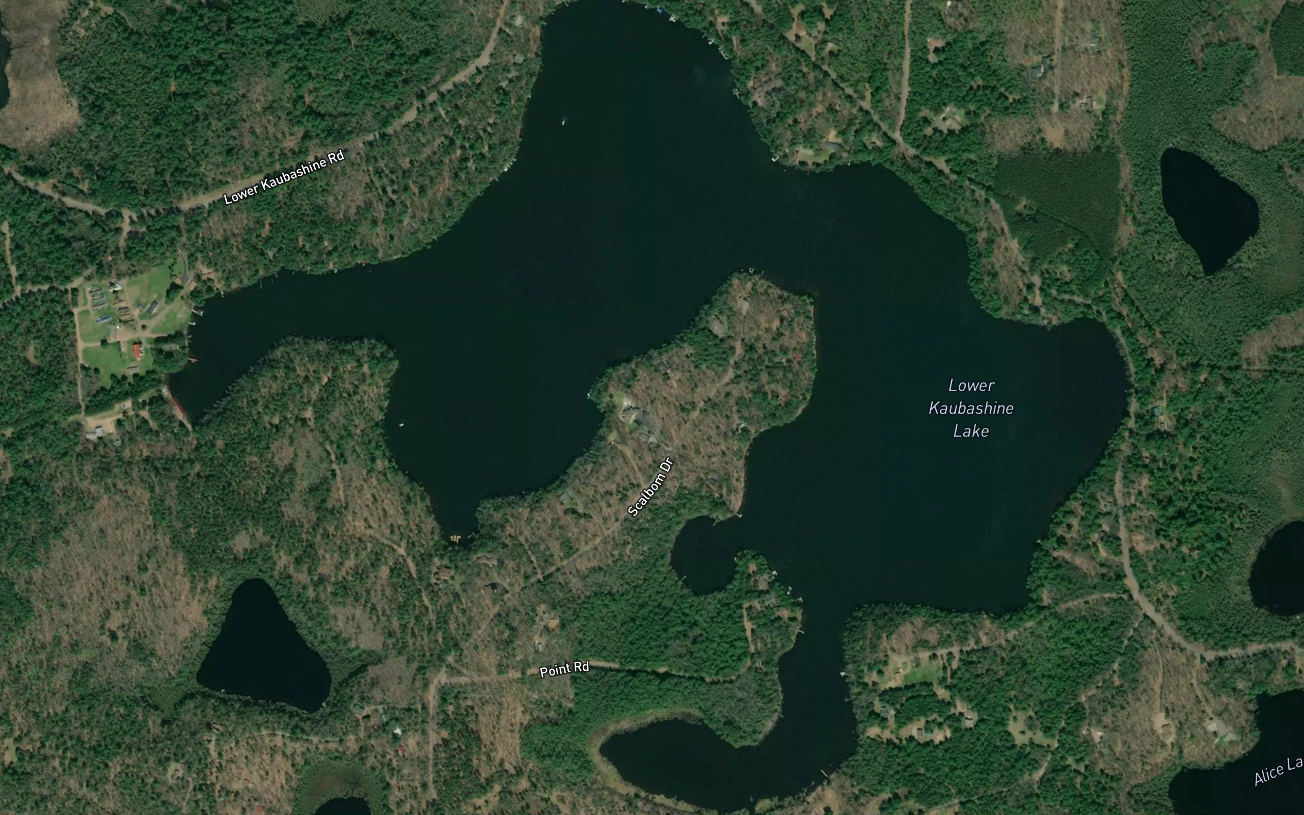 Lower Kaubashine Lake