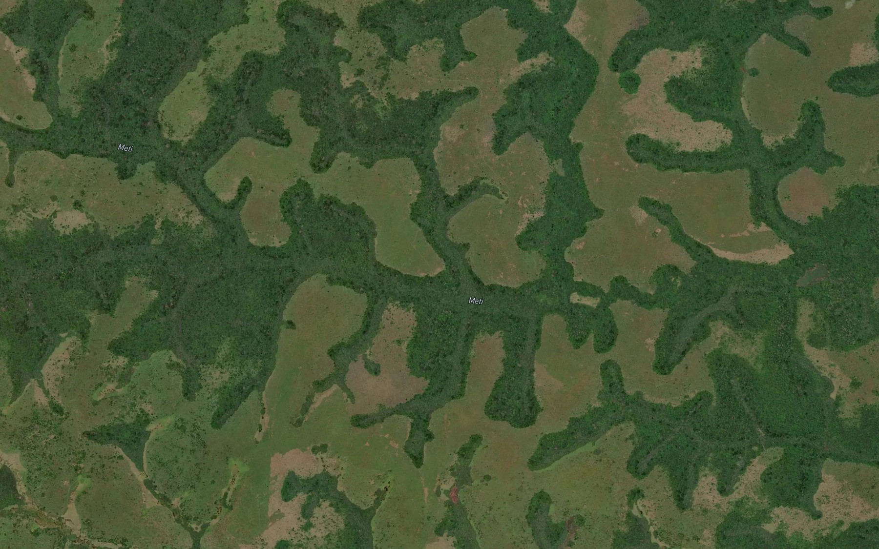 Satellite map of the Gwemembo