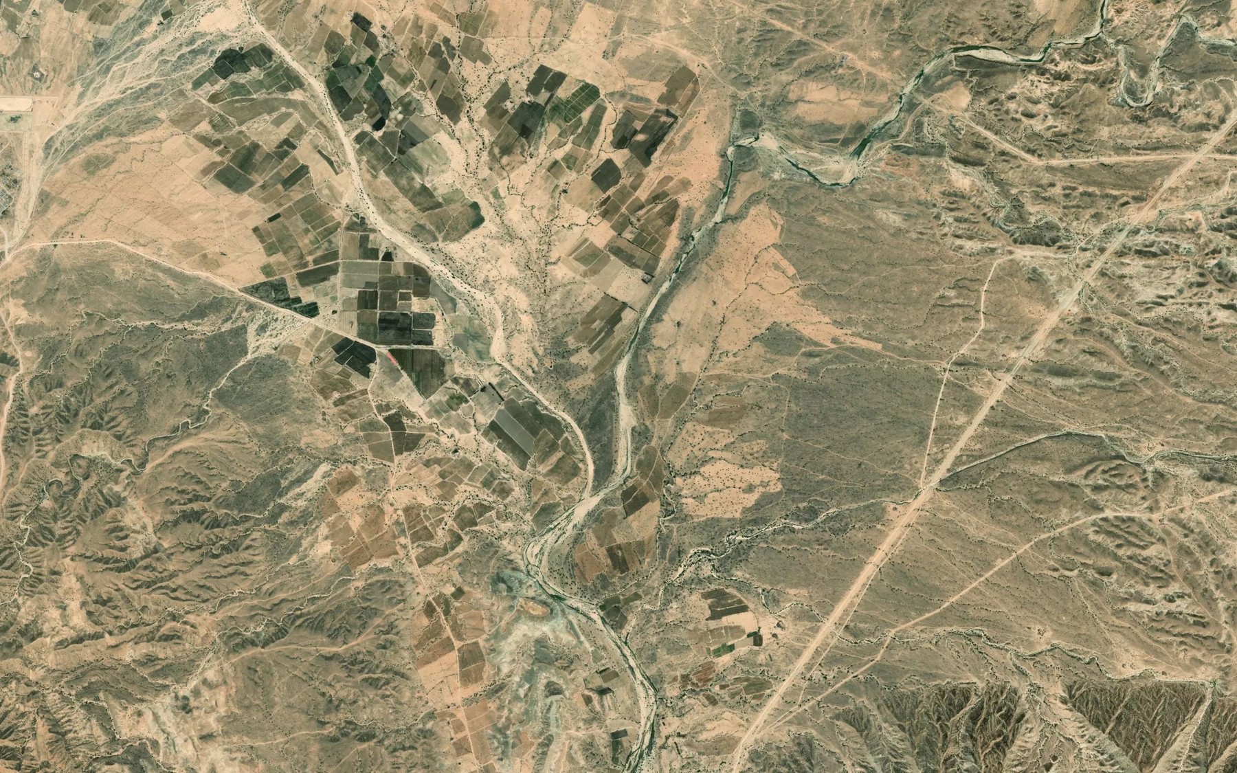 Satellite map of the Rudkhaneh-ye Shur