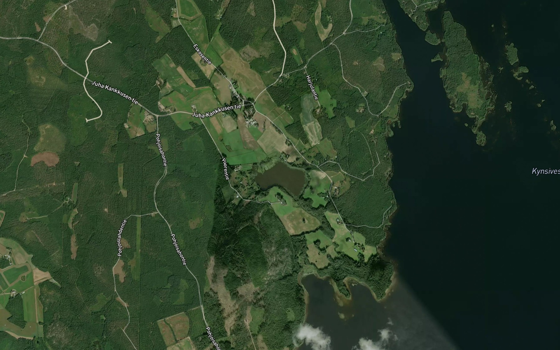 Satellite map of the Lankalampi