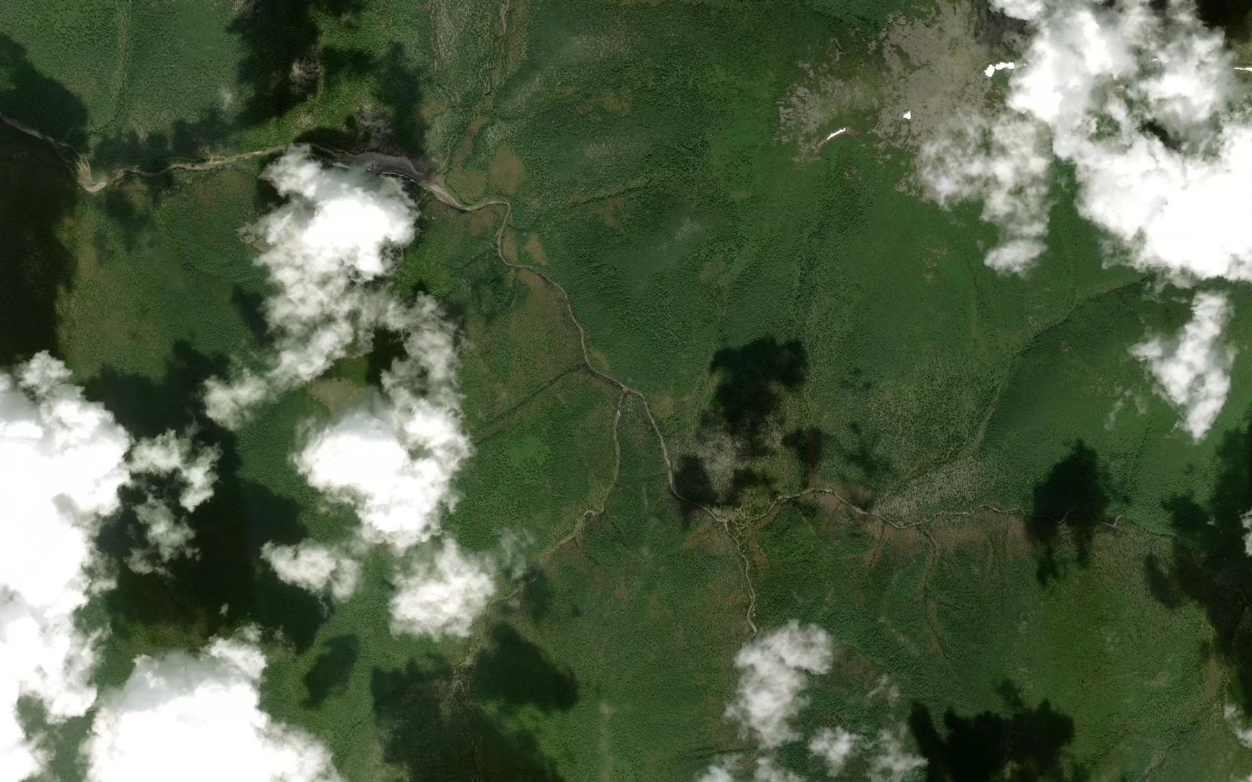 Satellite map of the Kuz'kin