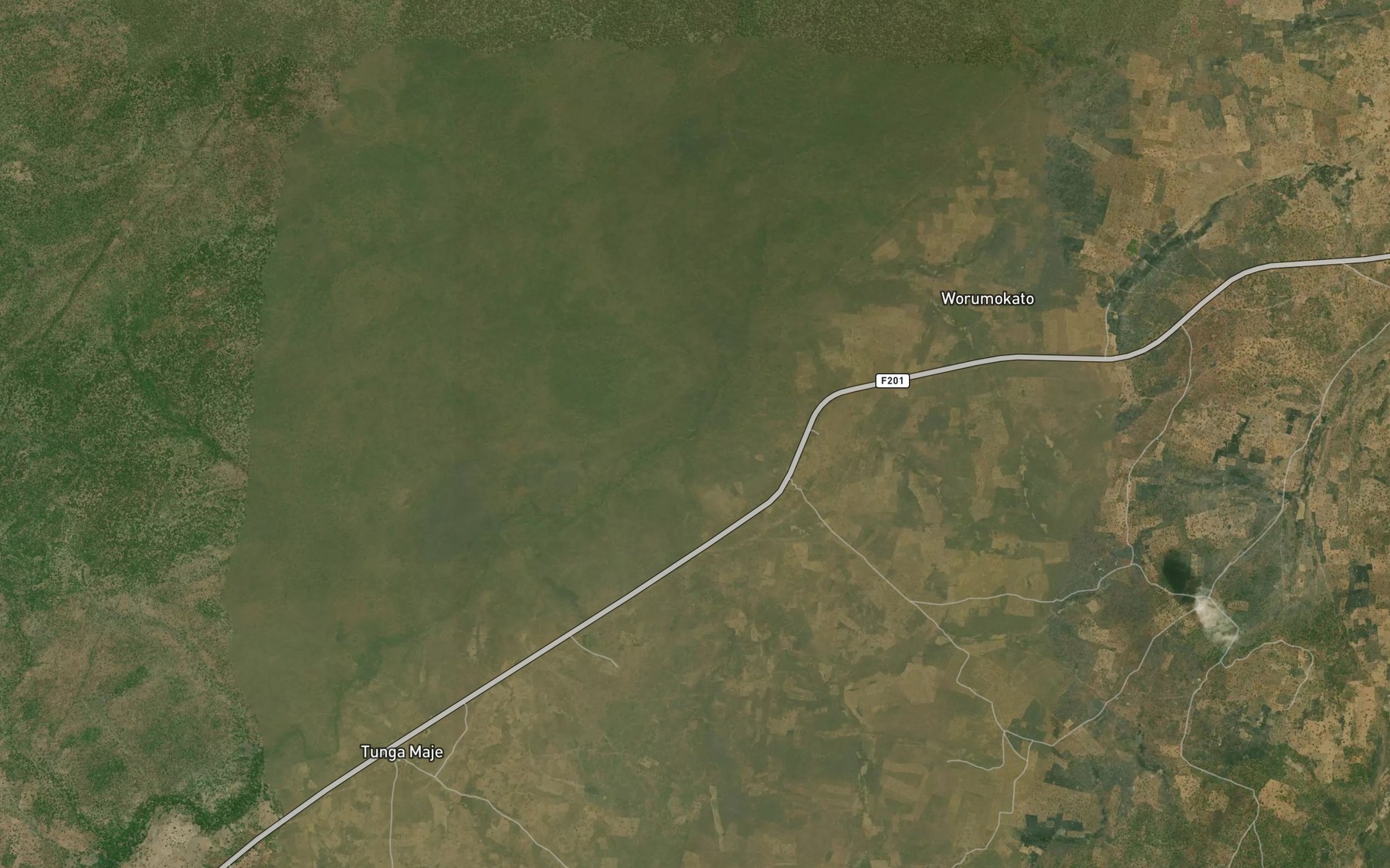 Satellite map of the RiverLabe