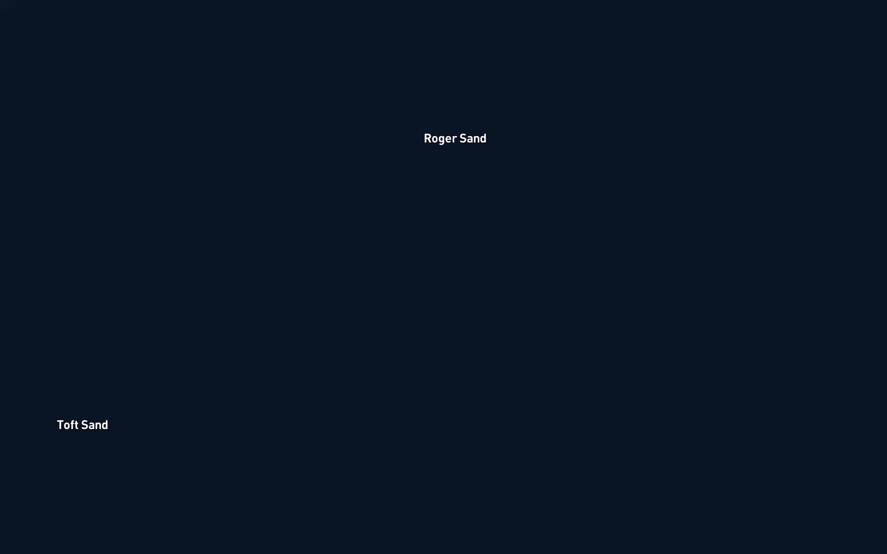 Satellite map of the Roger Sand