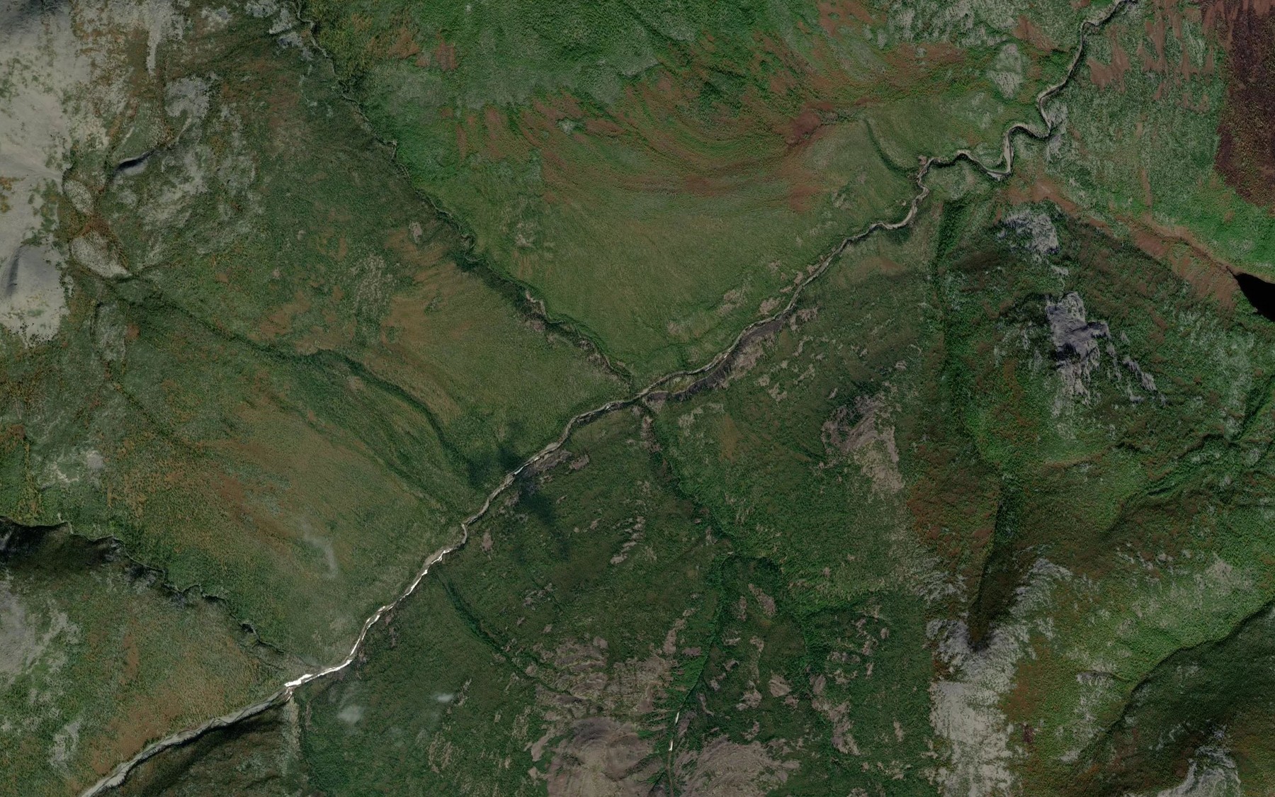 Satellite map of the Yuvala
