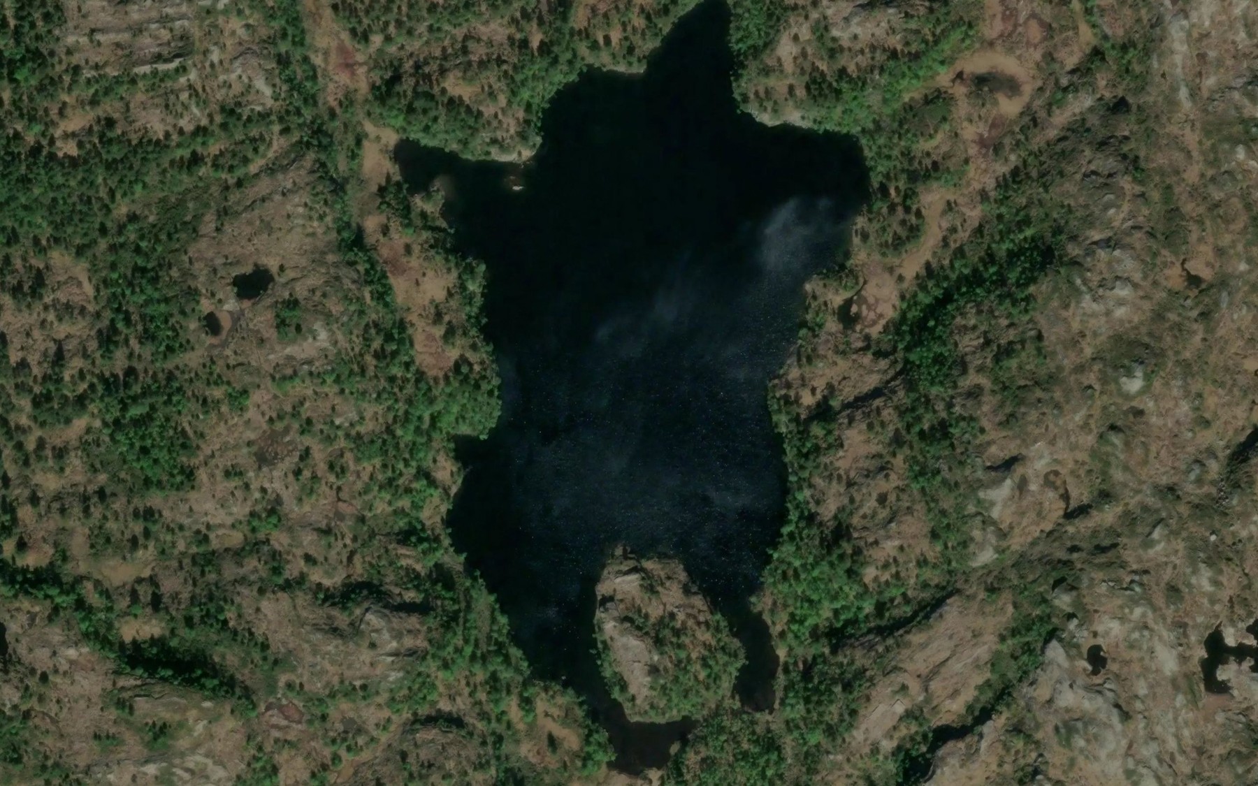 Satellite map of the Gulingsvatnet