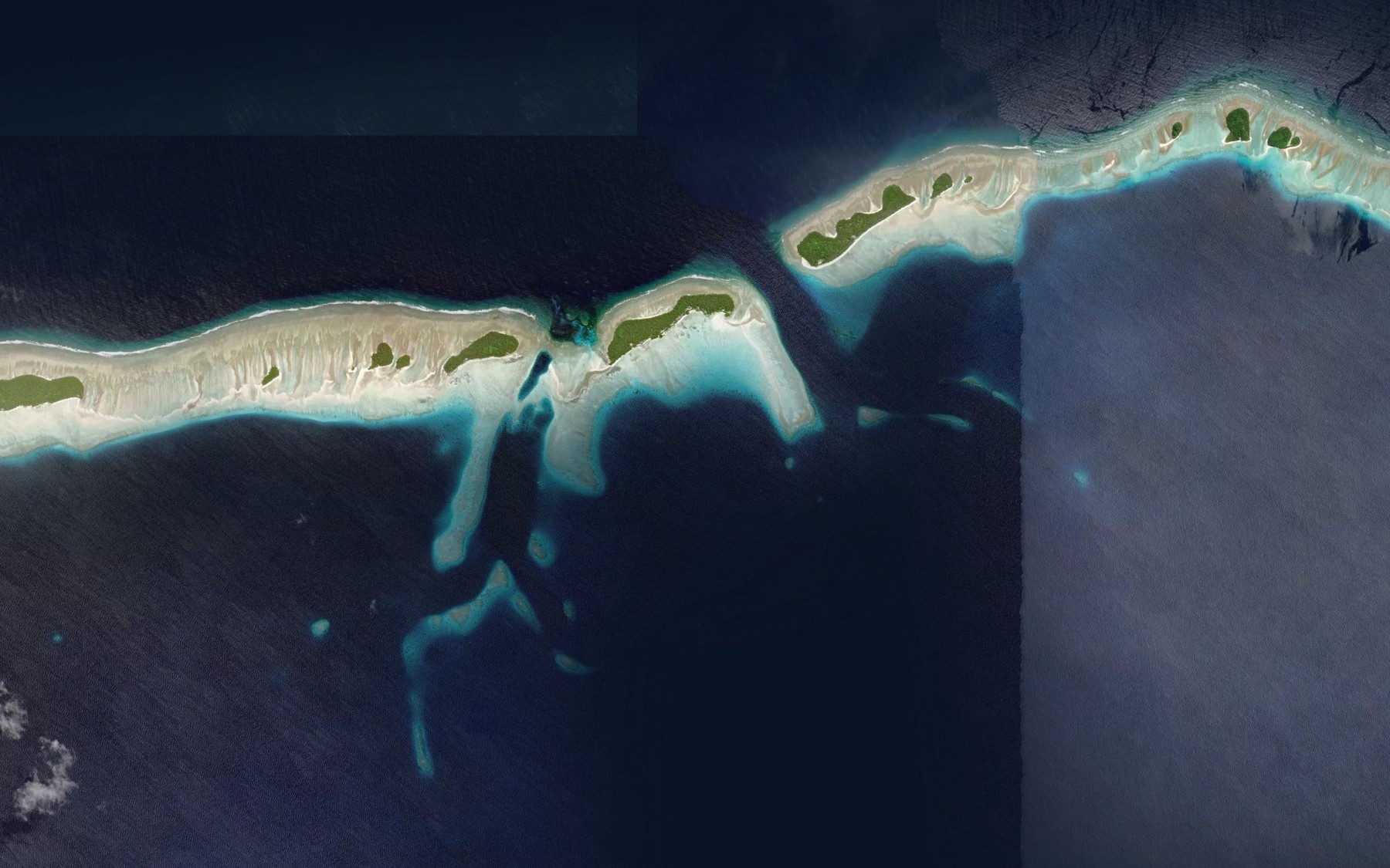 Satellite map of the Port Rhin