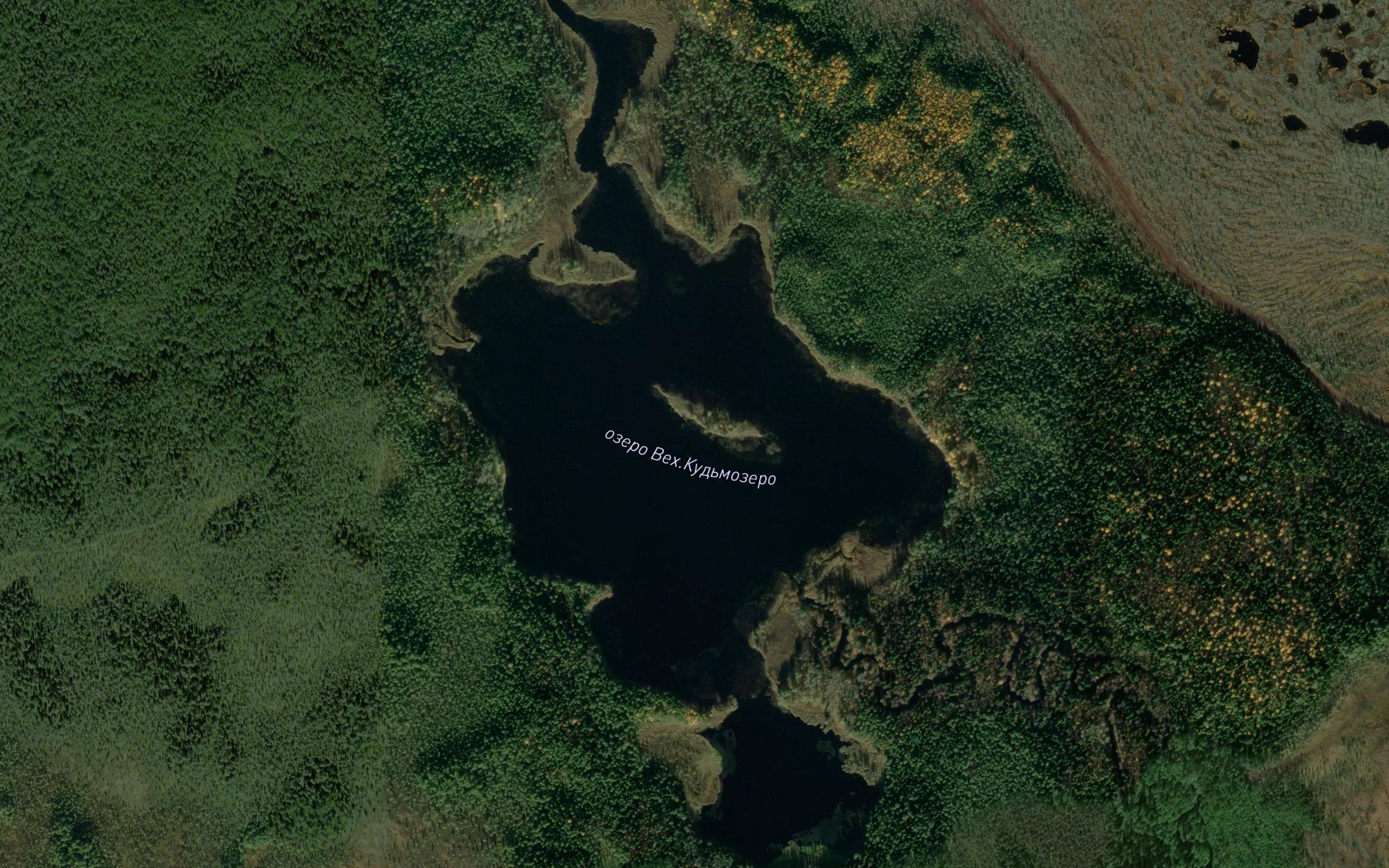 Ozero Verkhneye Kud'mozero