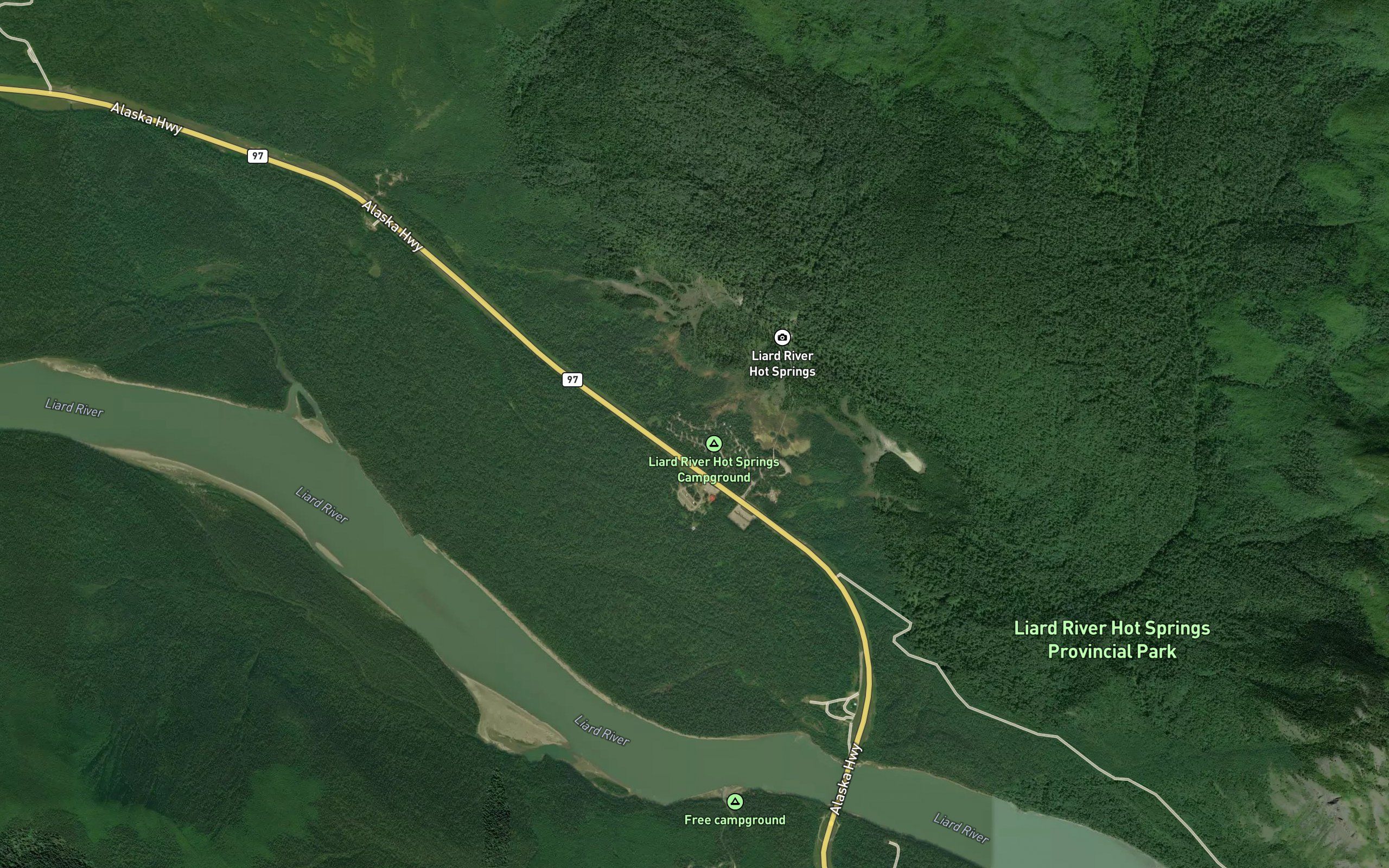 Liard Hot Springs