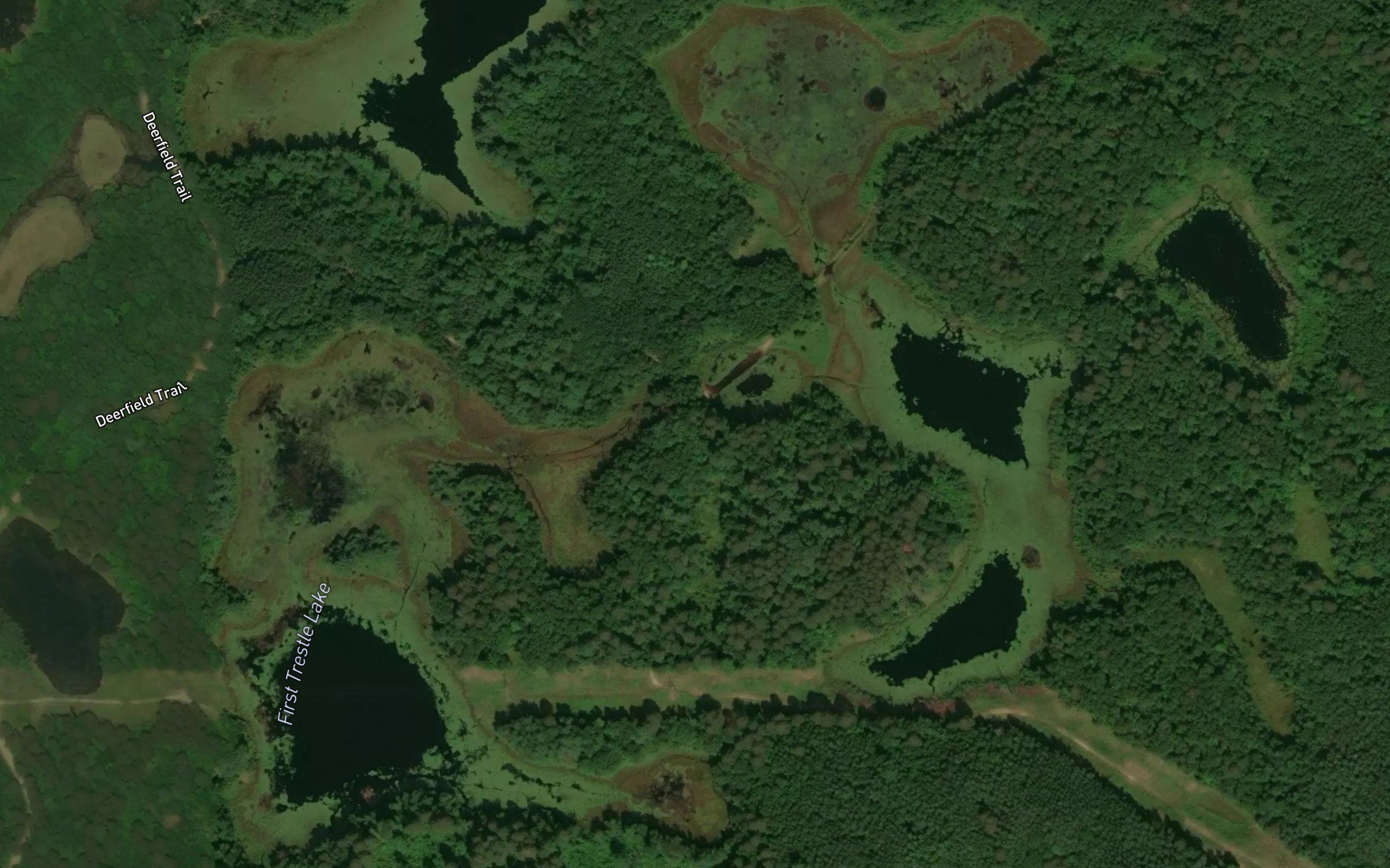 First Trestle Lake