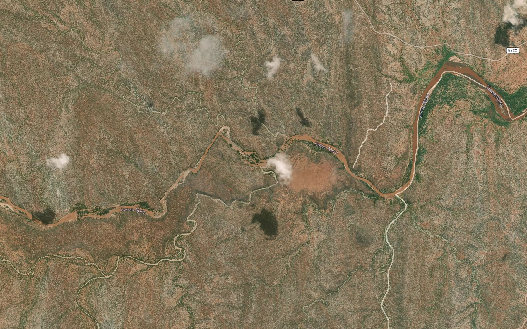 Satellite map of the Kilewe