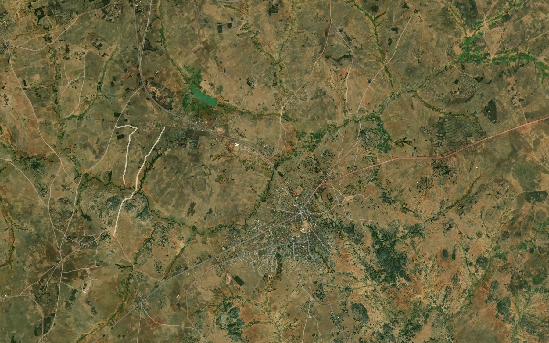 Satellite map of the Bokkos