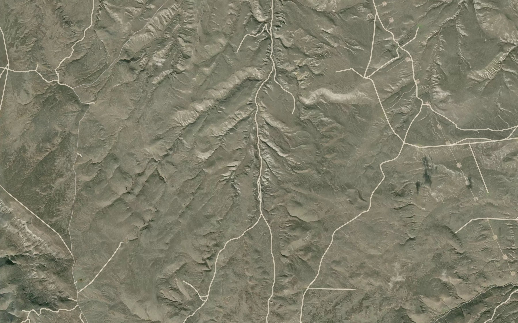 Satellite map of the Cow Hollow Spring