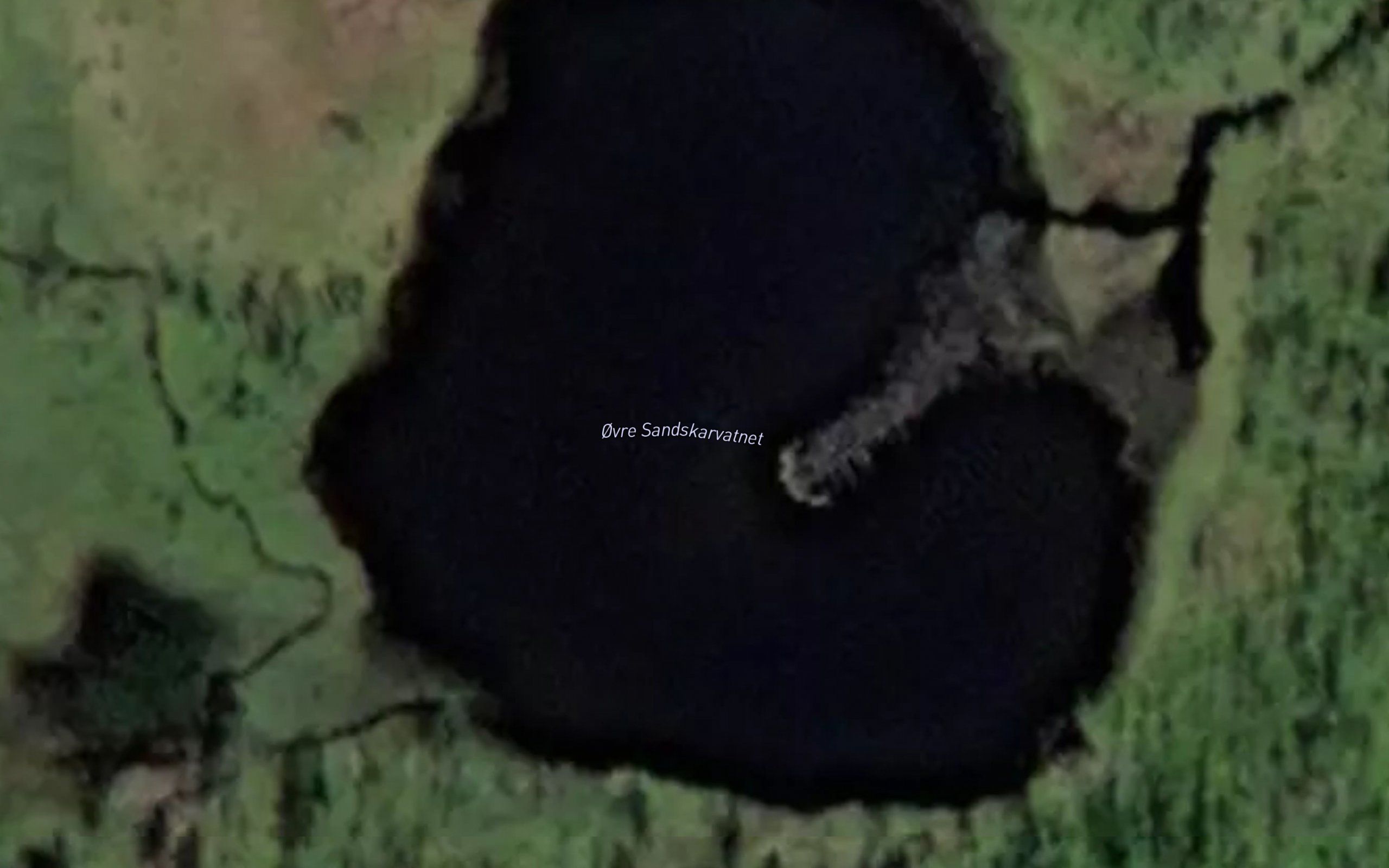 Sandskardvatnet,ovre