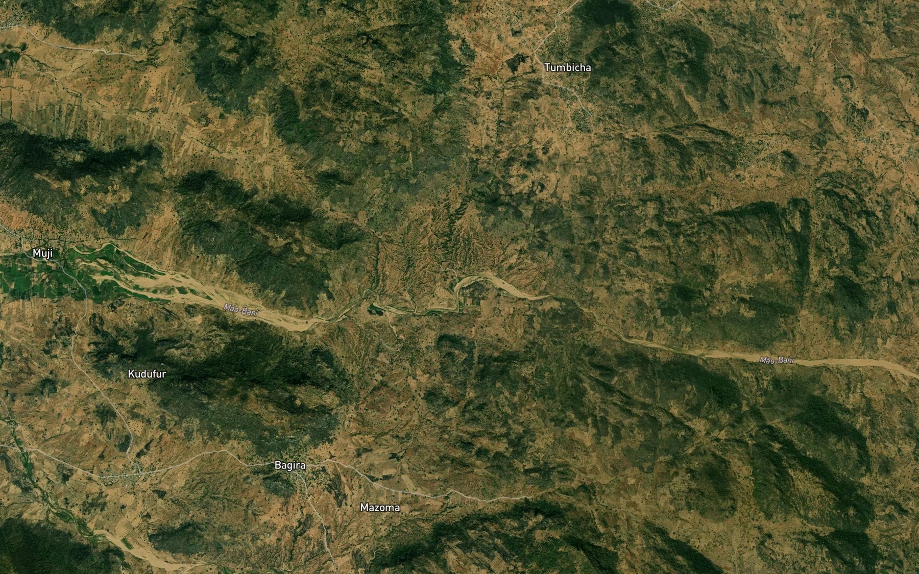 Satellite map of the Mayel Junuvu