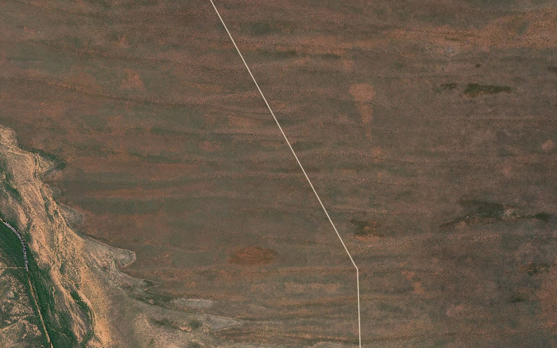 Satellite map of the Broken Wagon Pool