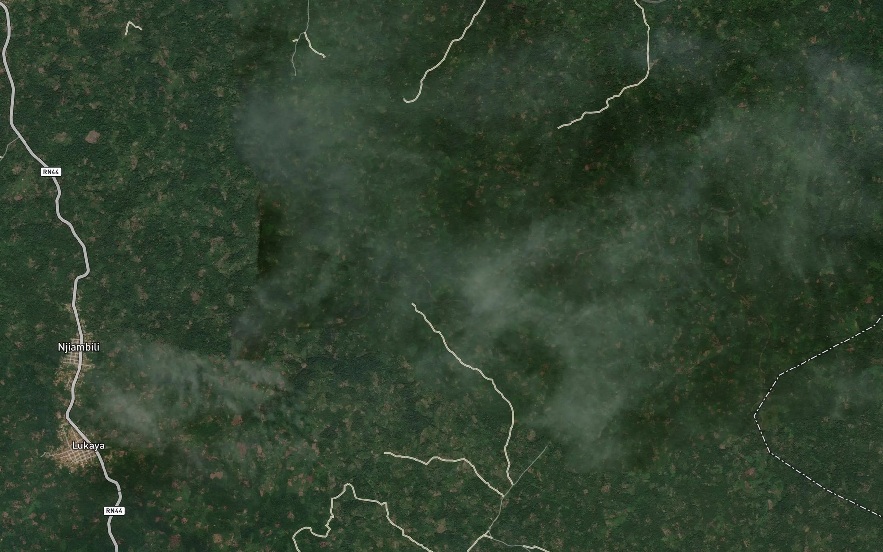 Satellite map of the Sabinio