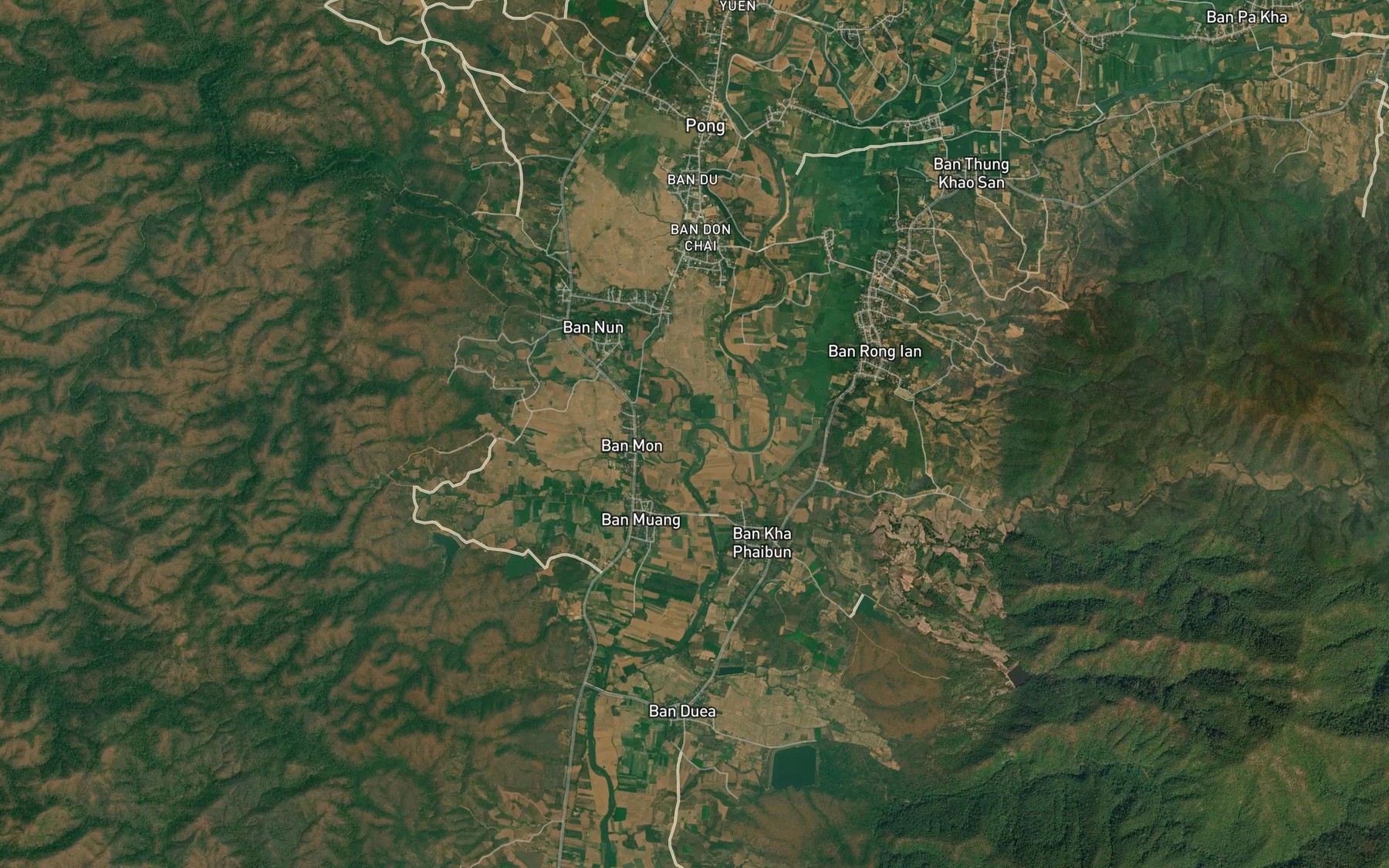 Satellite map of the Nam Mao