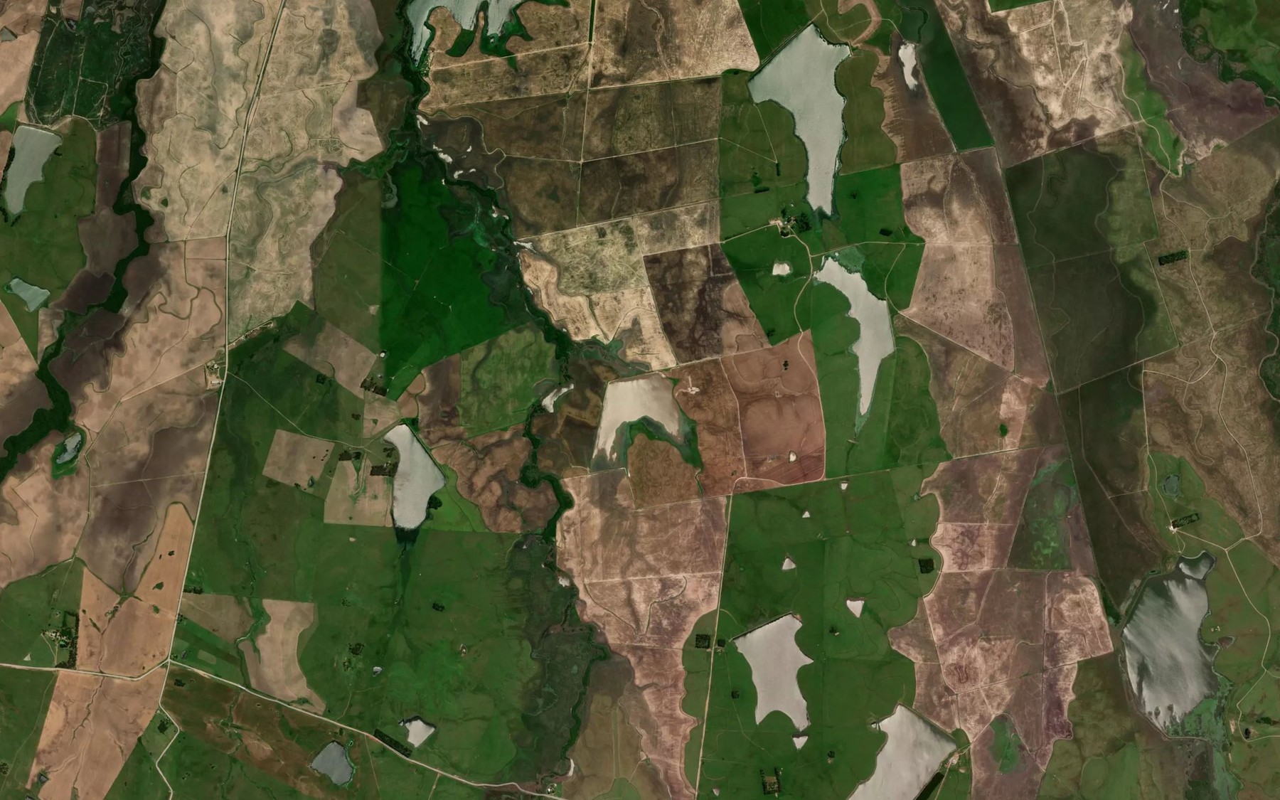 Satellite map of the Lagoa do Almoco