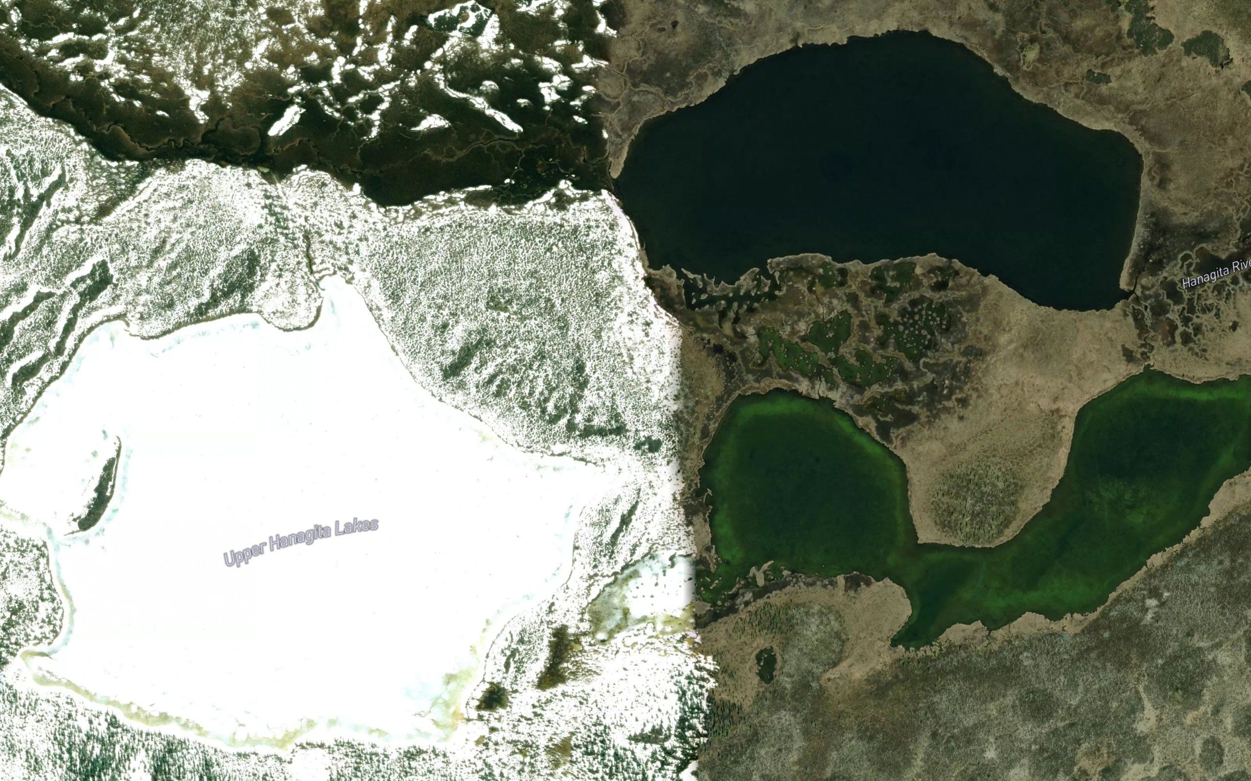 Upper Hanagita Lakes
