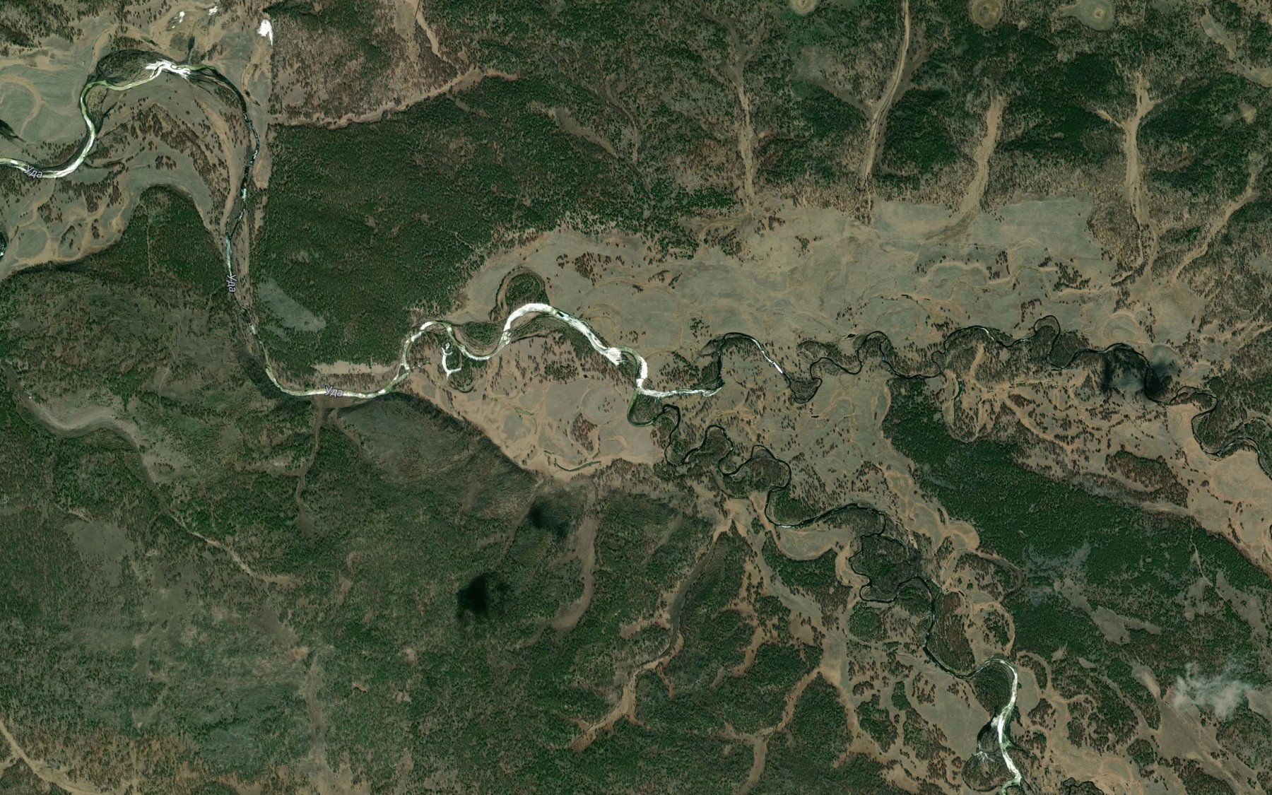 Satellite map of the Mokhey