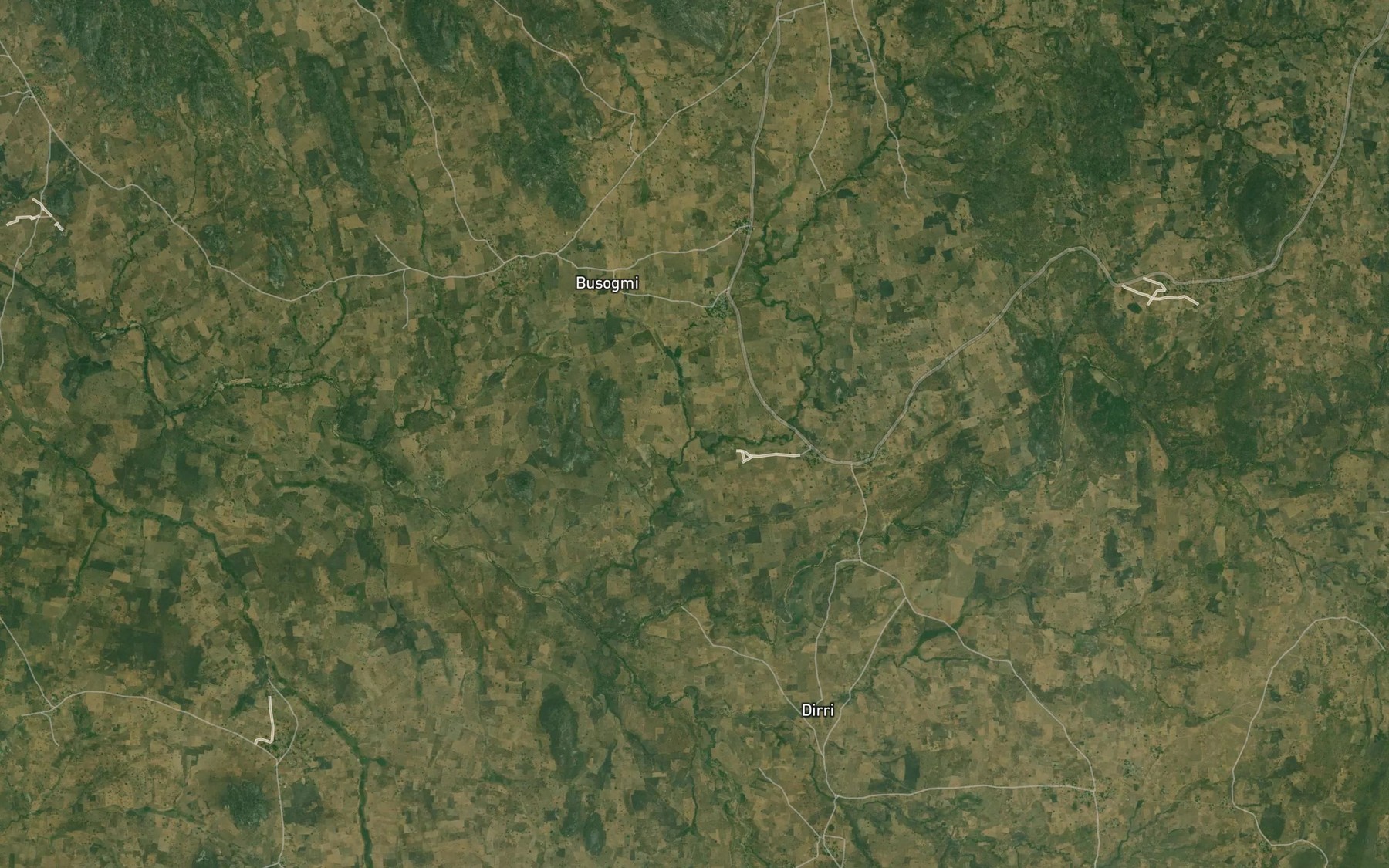 Satellite map of the River Dokodna