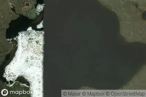 Satellite map of the Houston Lake