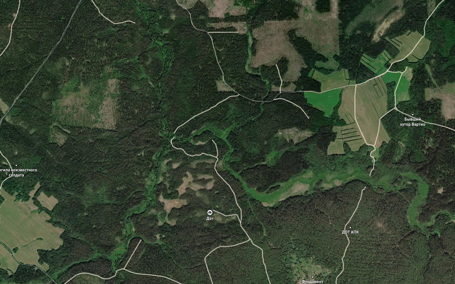Satellite map of the Storodinka