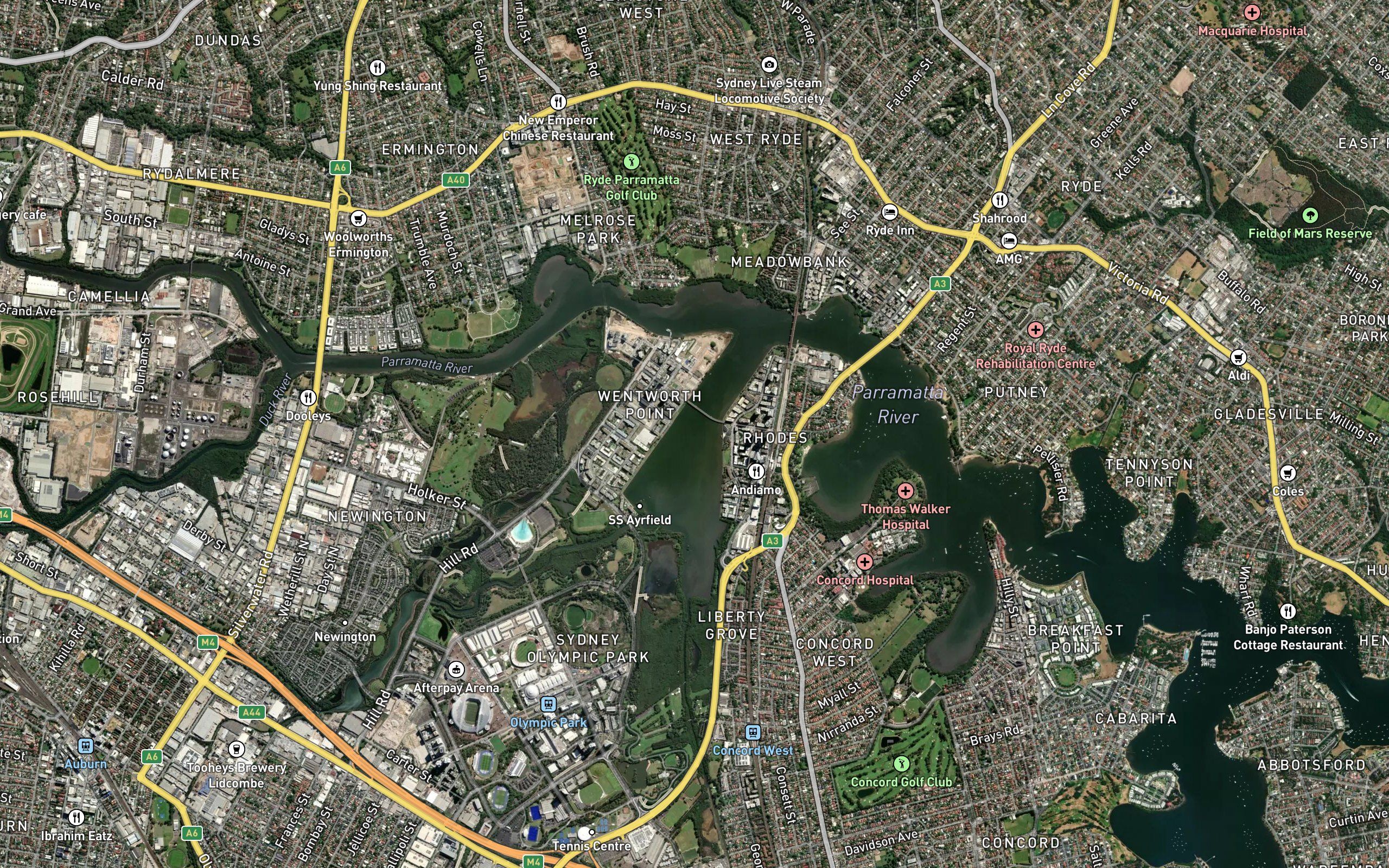 Homebush Bay