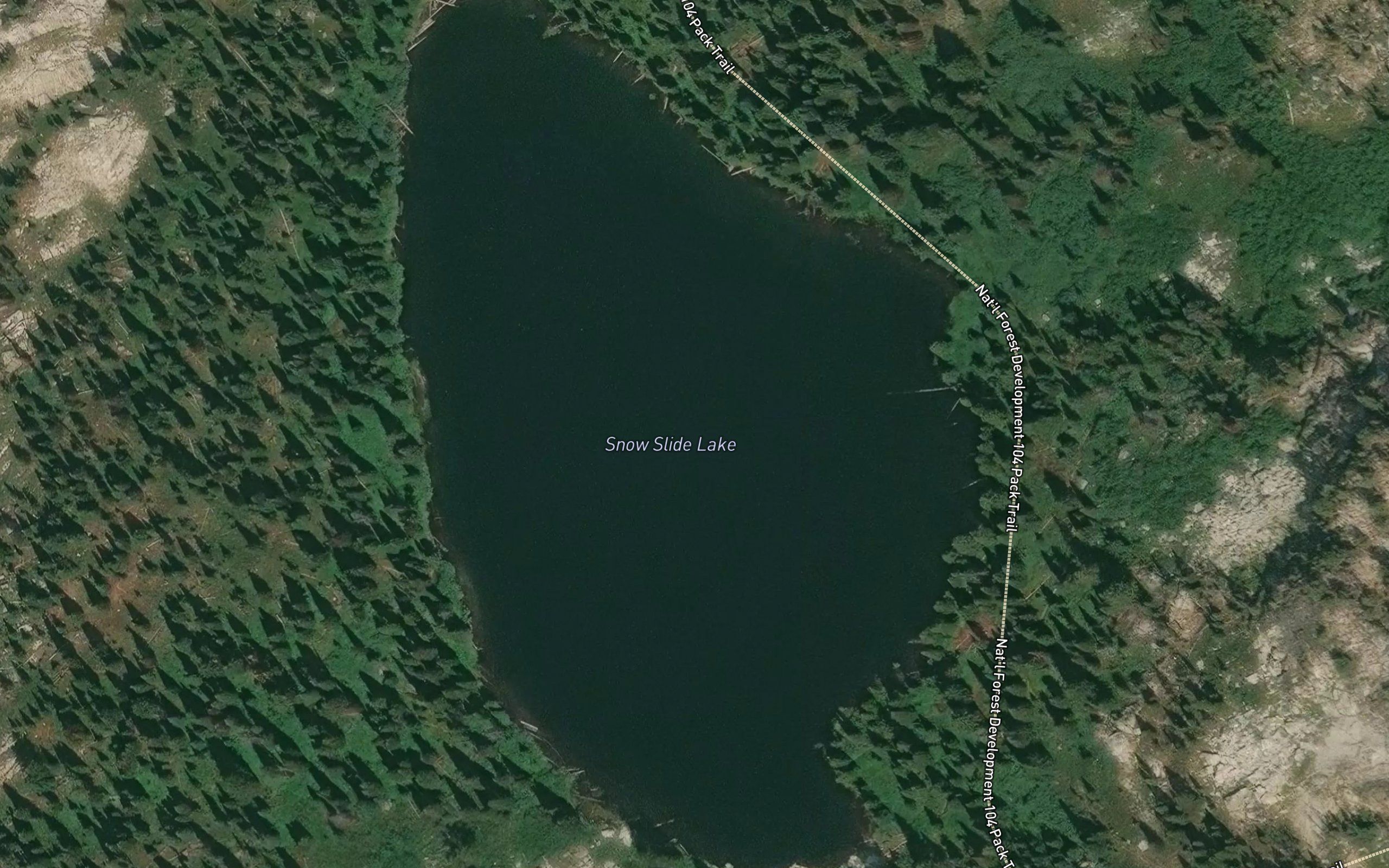 Snowslide Lake
