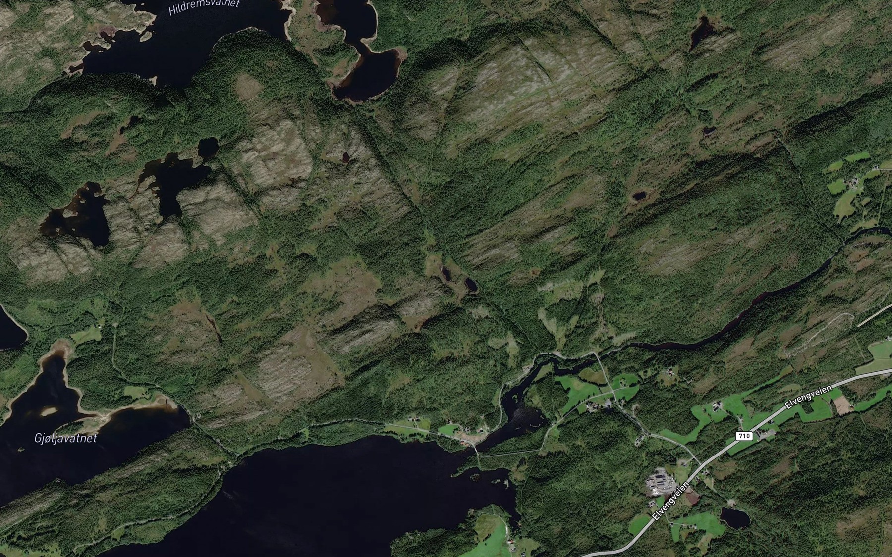 Satellite map of the Smatjornen