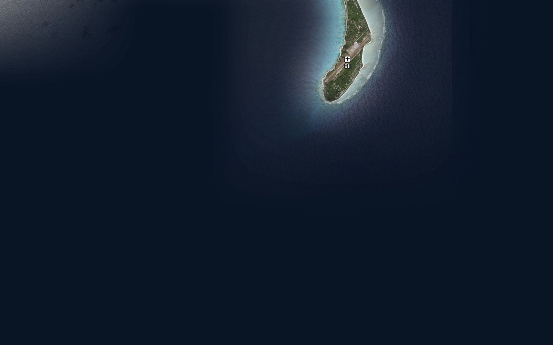 Satellite map of the Enyu East Channel